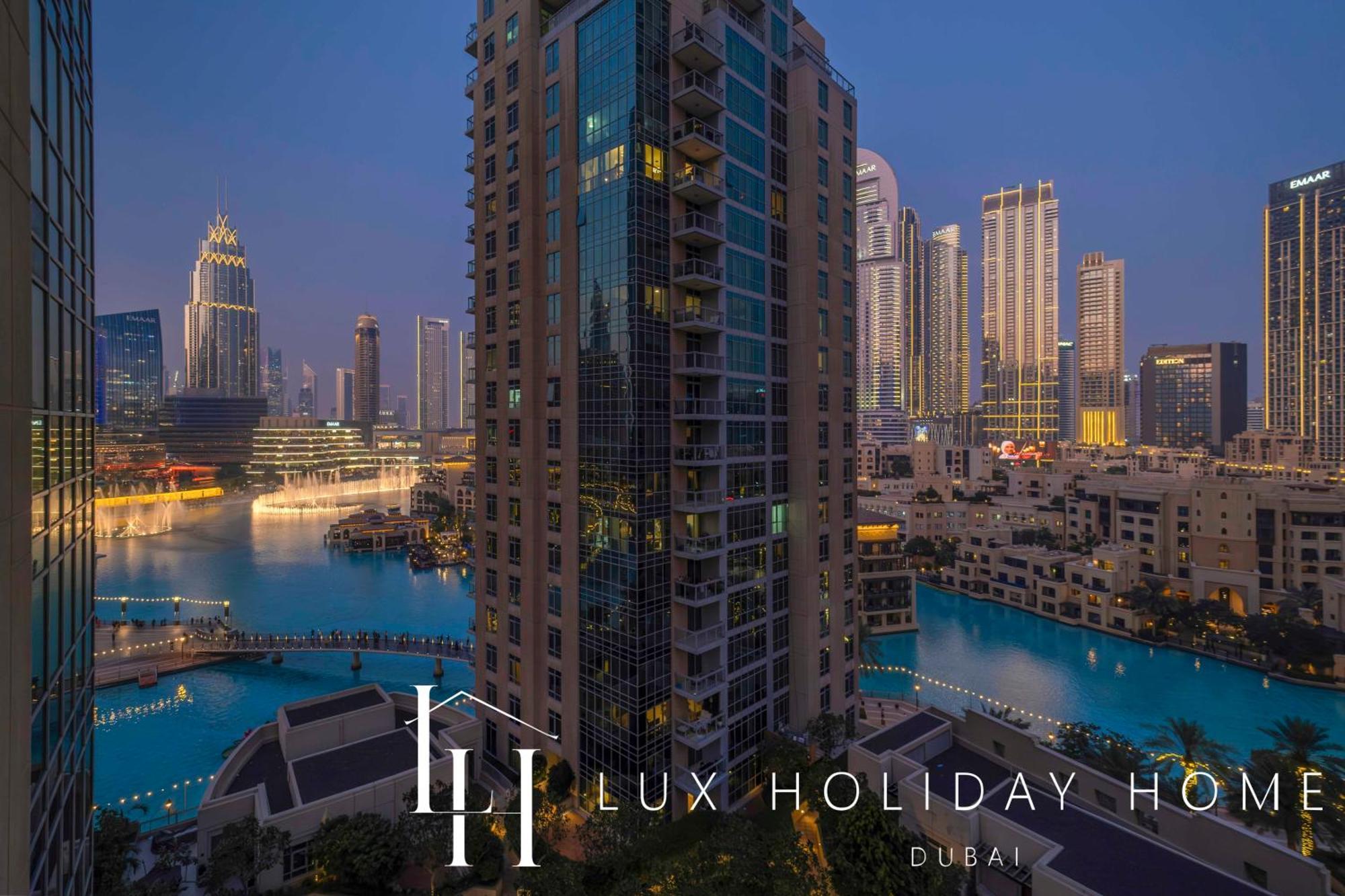 Apartment Lux The Stunning Fountain View Dubai