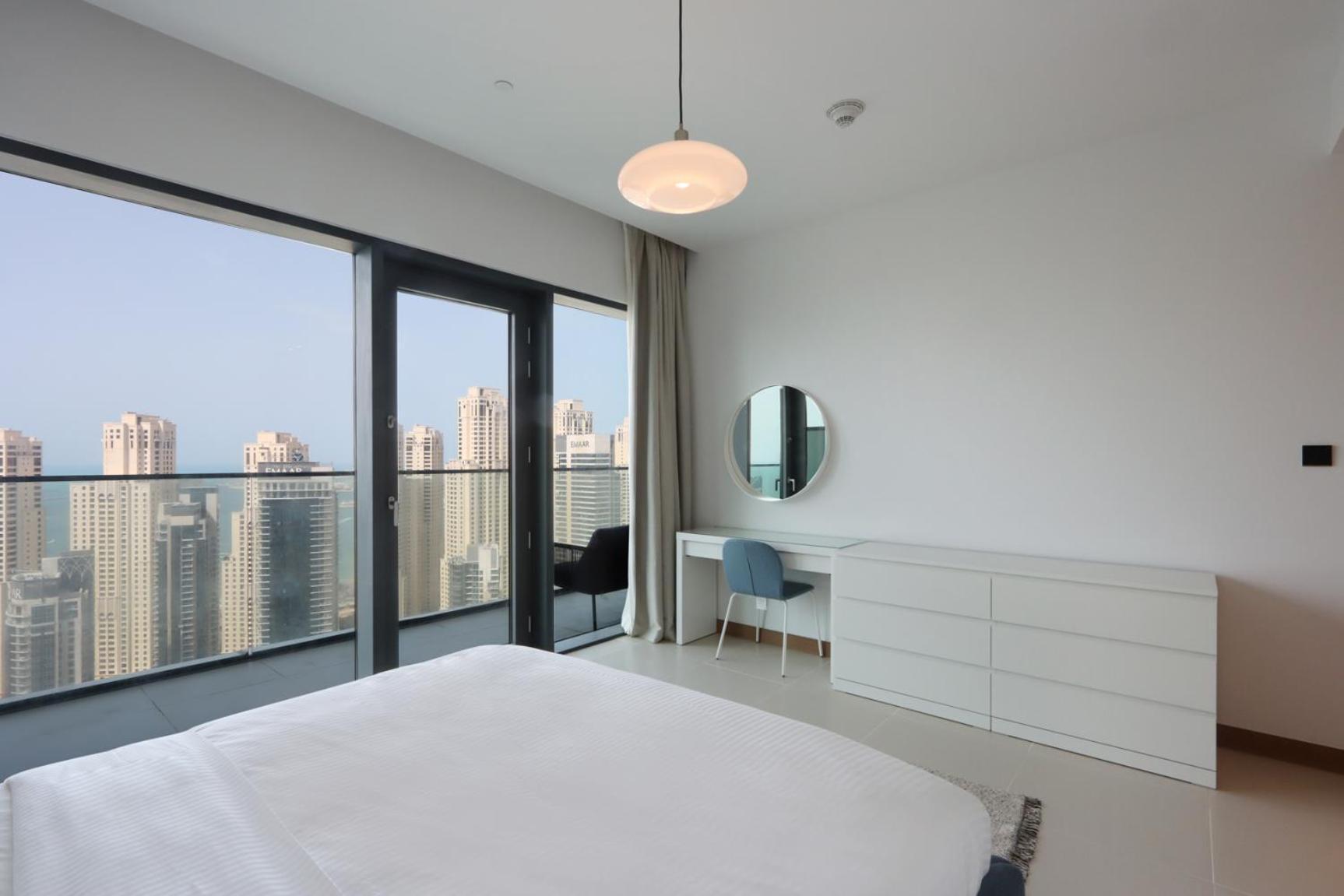 Livbnb - 3br Heaven With Sea, Sunset View In Vida Apartment Dubai