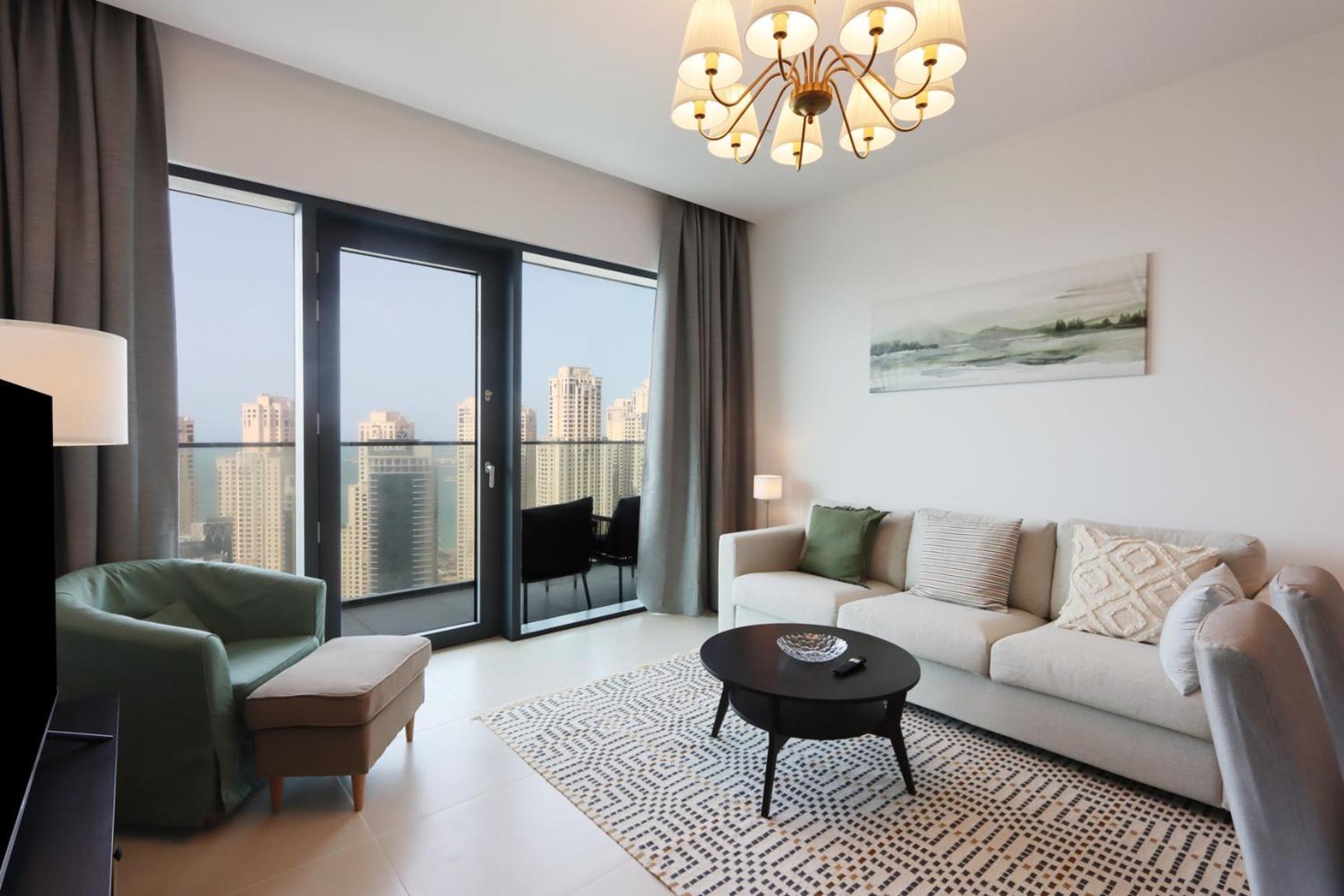 Livbnb - 3br Heaven With Sea, Sunset View In Vida * Dubai