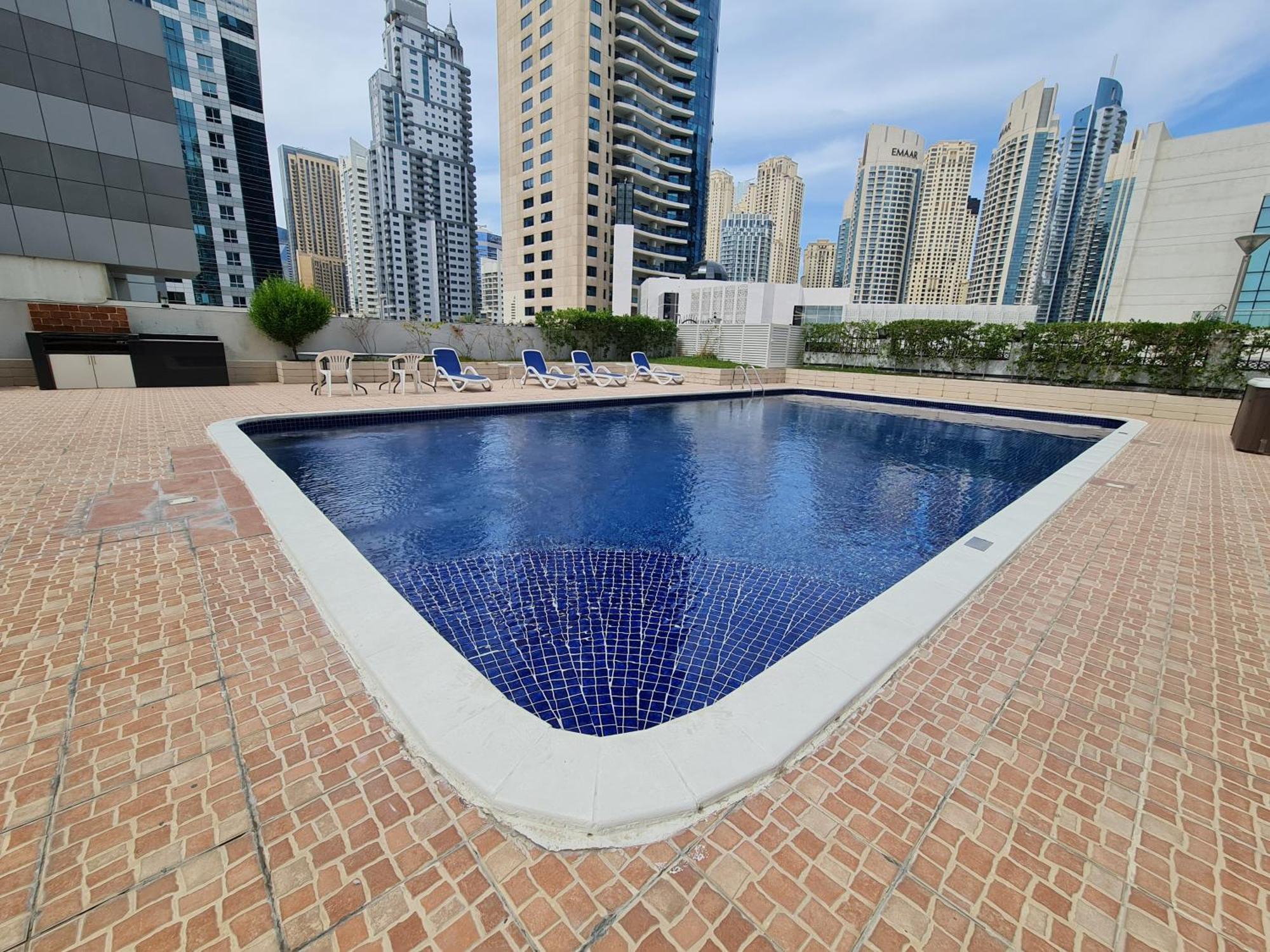 Marco Polo - 1br With Marina Views, Near Metro & Marina Mall Dubai