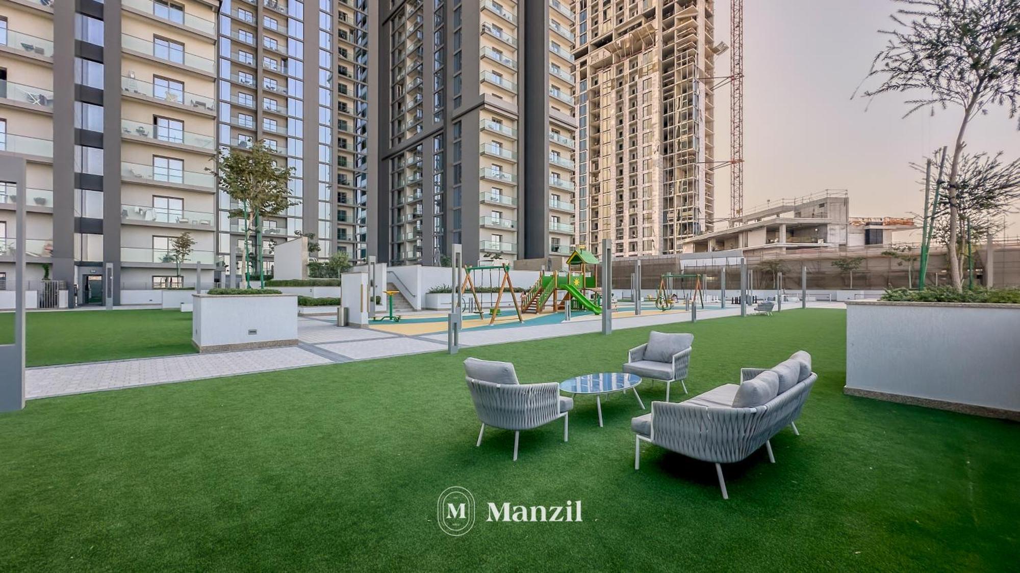 Apartment Manzil - 2br In Sobha Creek With Burj View