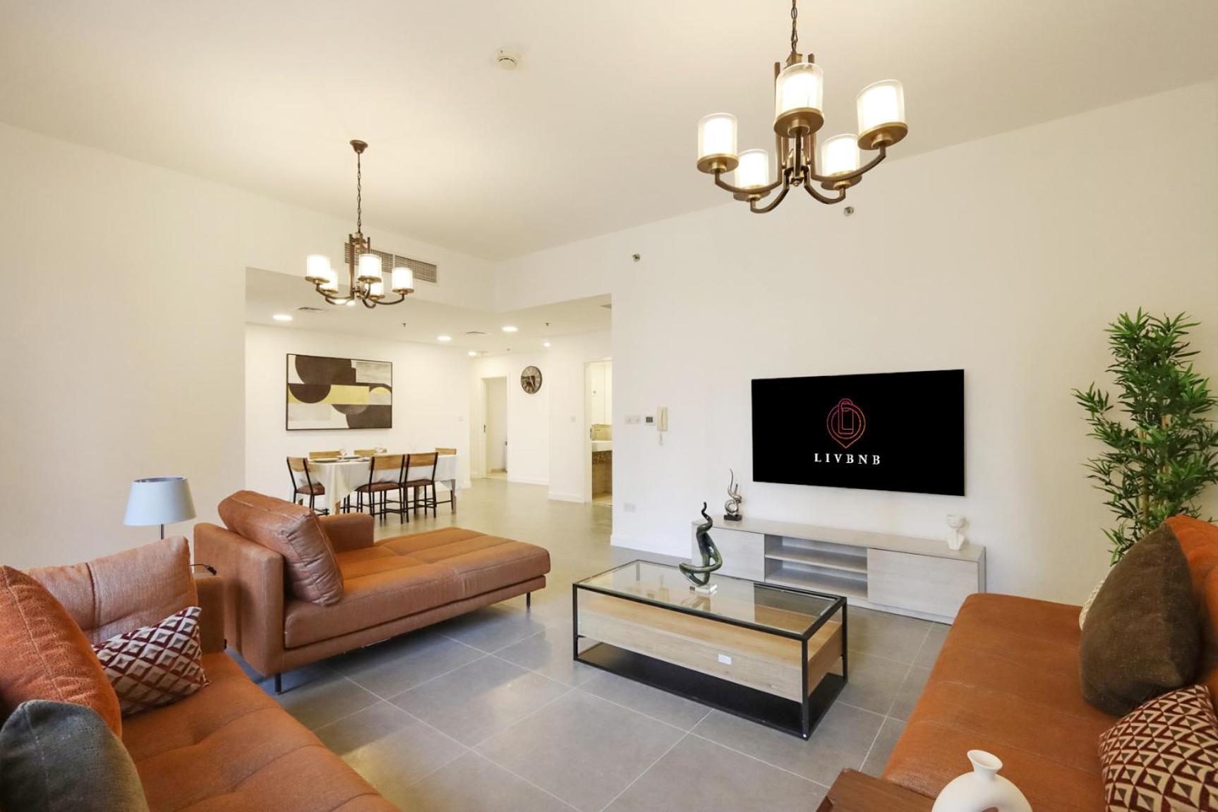 Livbnb- Homely 3+1 In Heart Of Jbr, Close To Dubai