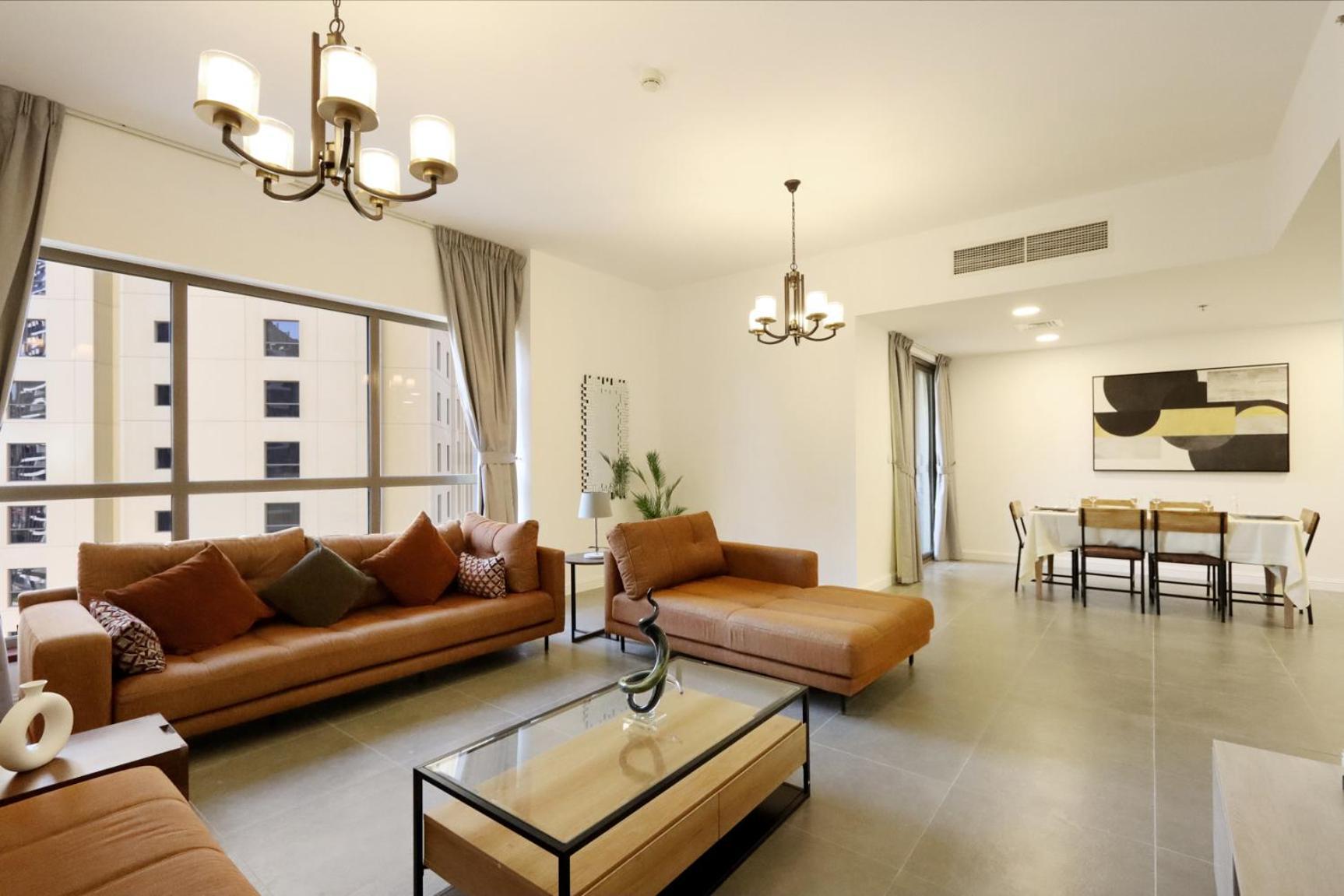 Livbnb- Homely 3+1 In Heart Of Jbr, Close To Apartment