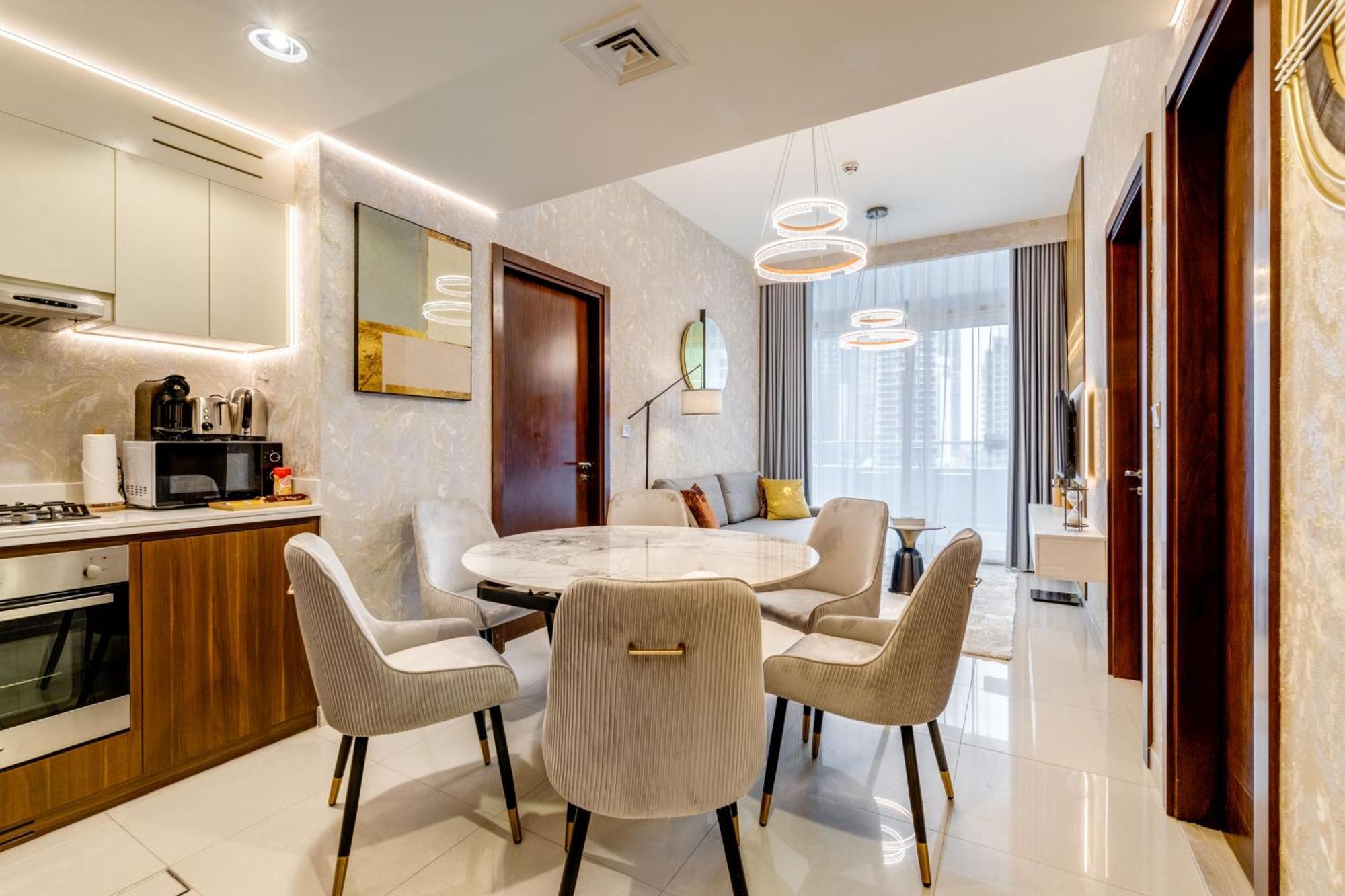 Daire Globalstay. Luxury Near The Canal Dubai