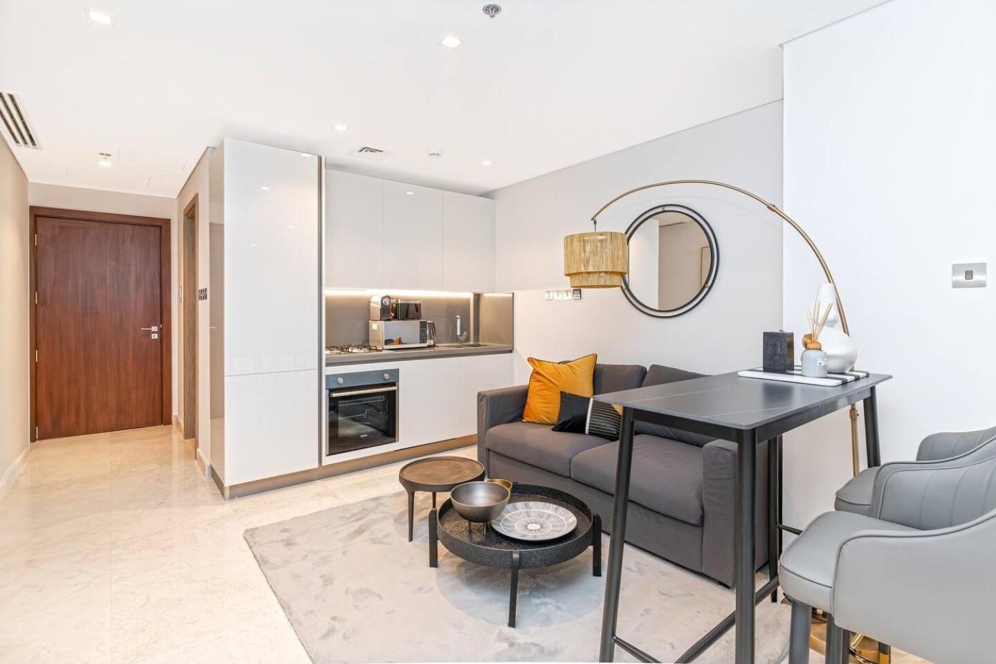 Apartment Fashionable Studio8 Min Walk To Burj Khalifa