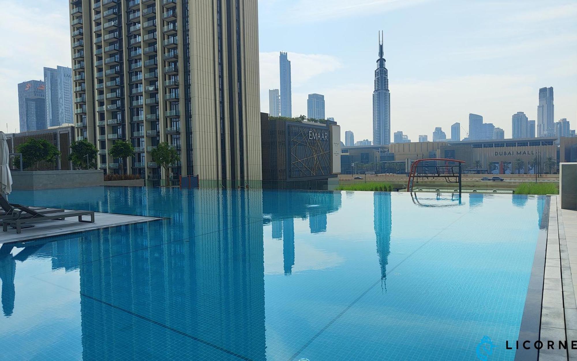 Daire Brand New Modern 2br Retreat, Walk To Mall - Downtown Views Ll Dubai