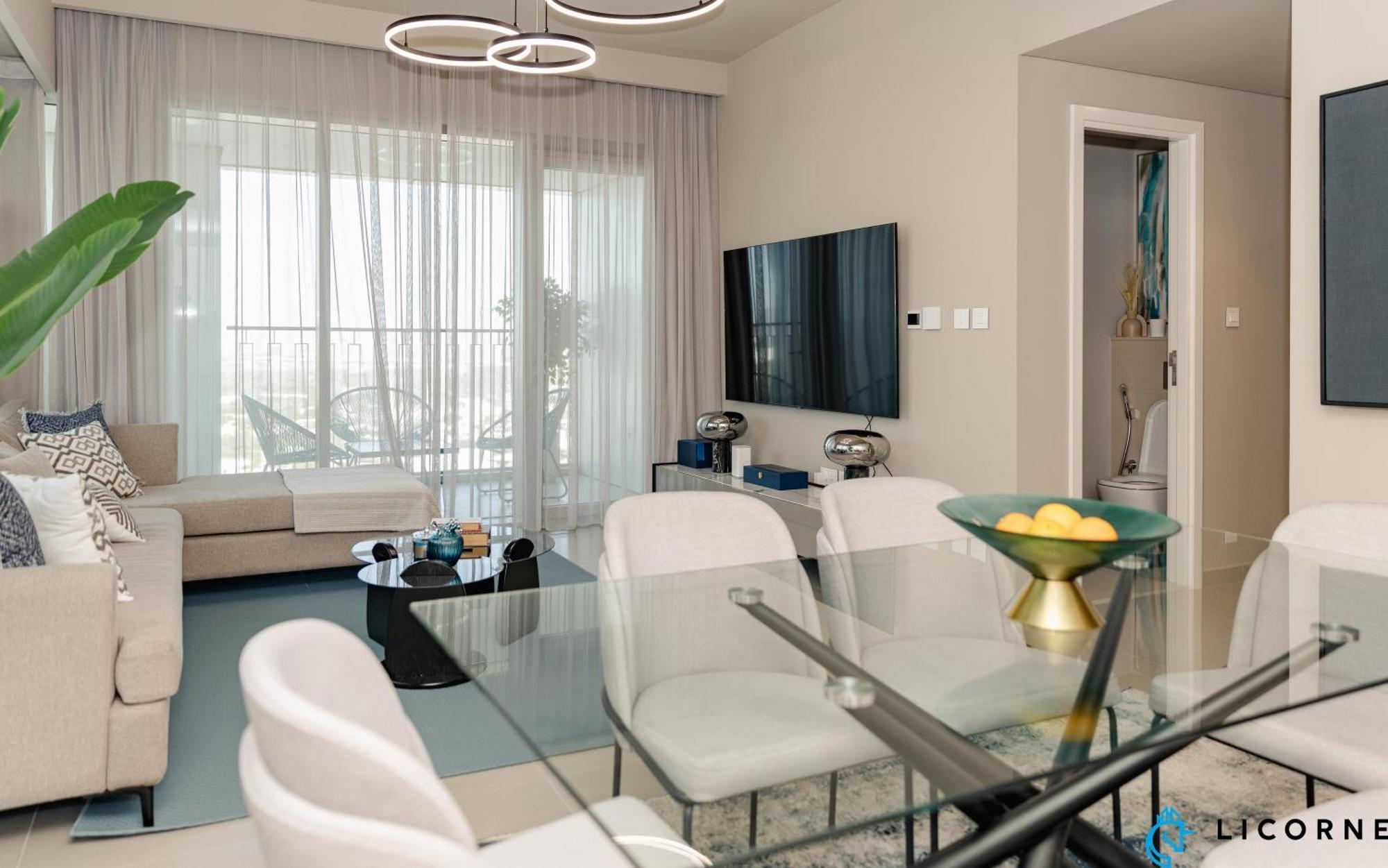 Daire Brand New Modern 2br Retreat, Walk To Mall - Downtown Views Ll Dubai