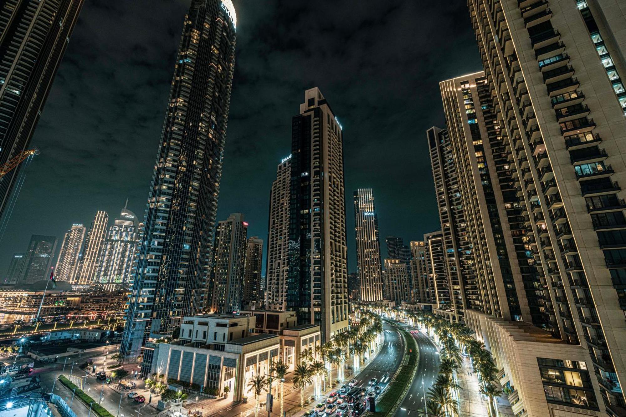 Daire Burj Crown - Spectacular Boulevard View, Opposite Mall Dubai