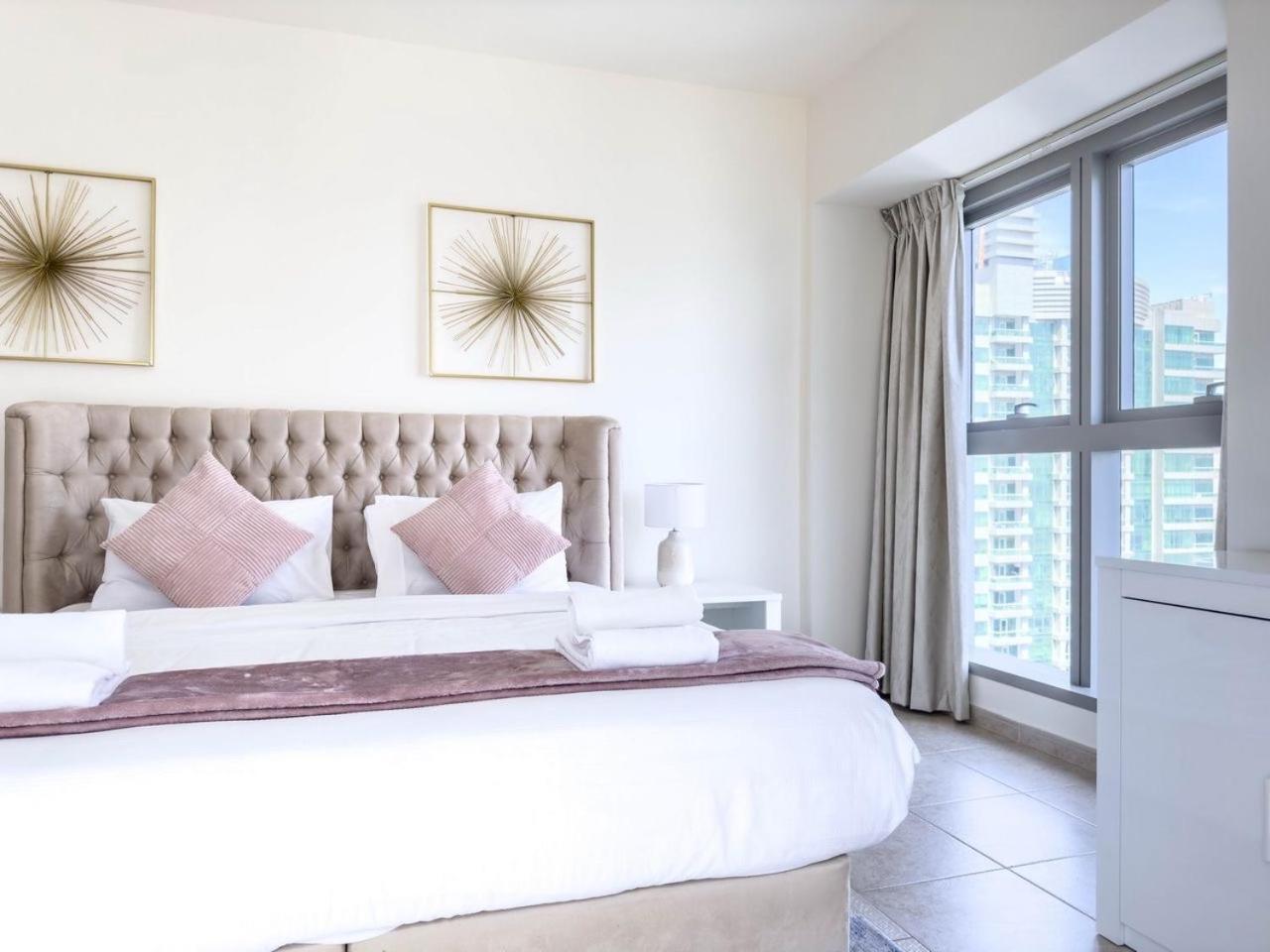 50 Percent Offer ! Iconic Princess Tower ! 64th Floor ! Sea View & Marina Walk View ! 3min To Marina Beach & Tram ! Spacious Apartment *