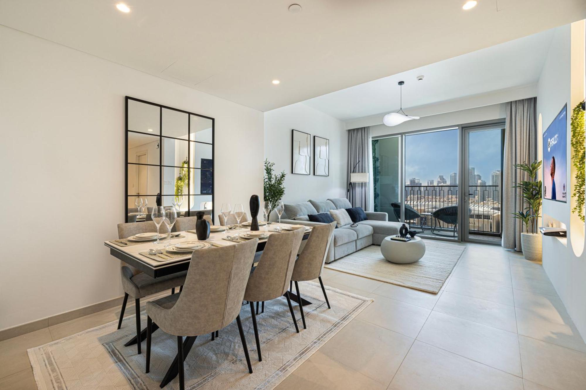 Apartment Burj Khalifa View & Mall Connection Dubai