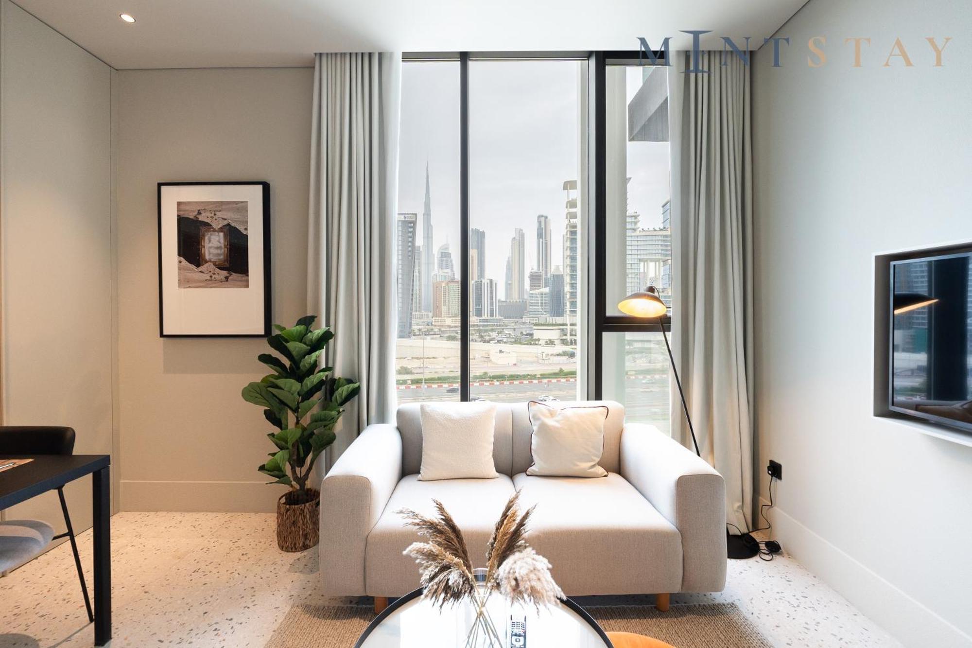 Upside Living, Burj Khalifa View, Business Bay - Mint Apartment Dubai
