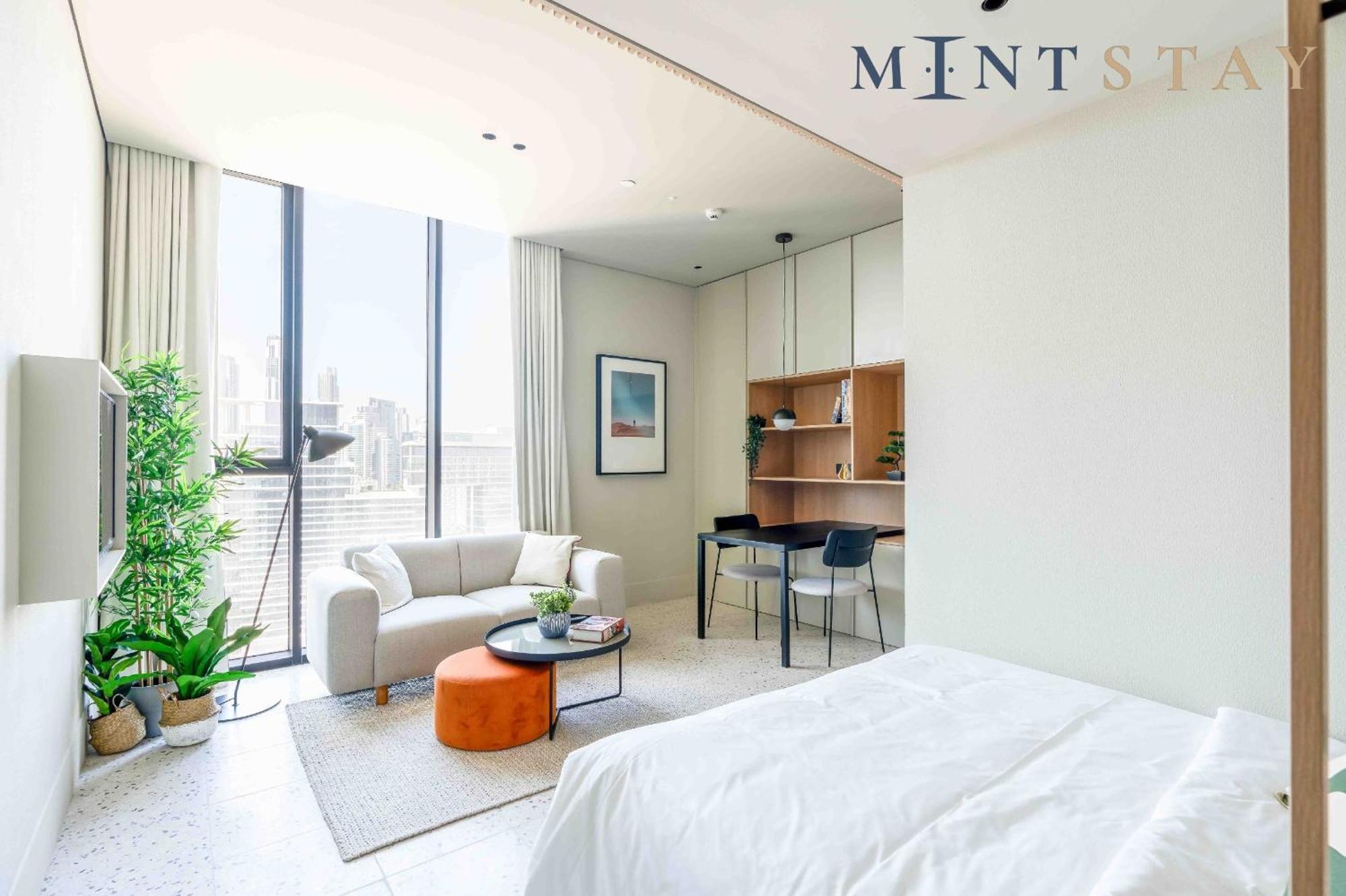 Upside Living, Burj Khalifa View, Business Bay - Mint Dubai