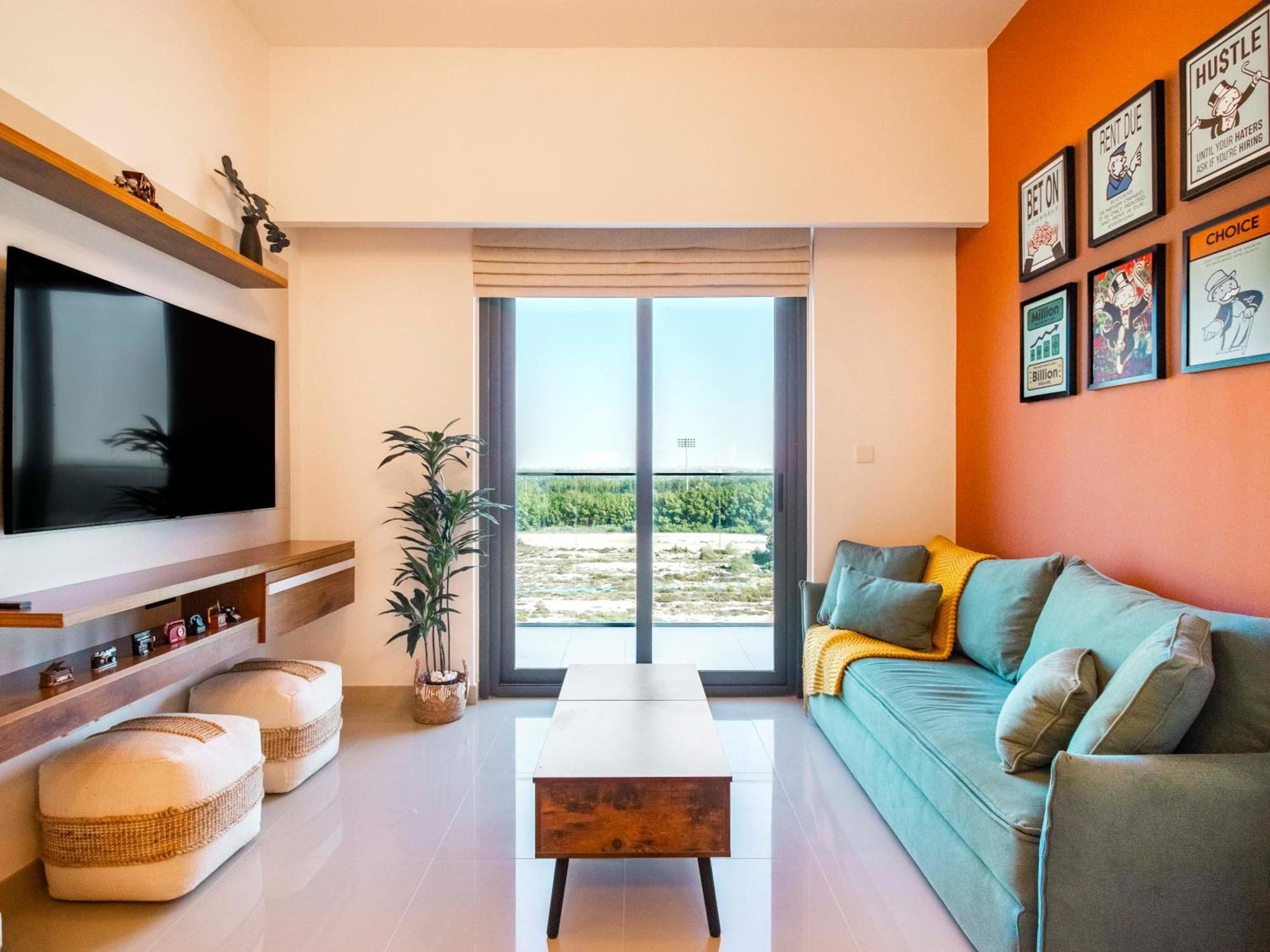 Daire Luxury 1-bedroom Hideaway In Meydan *