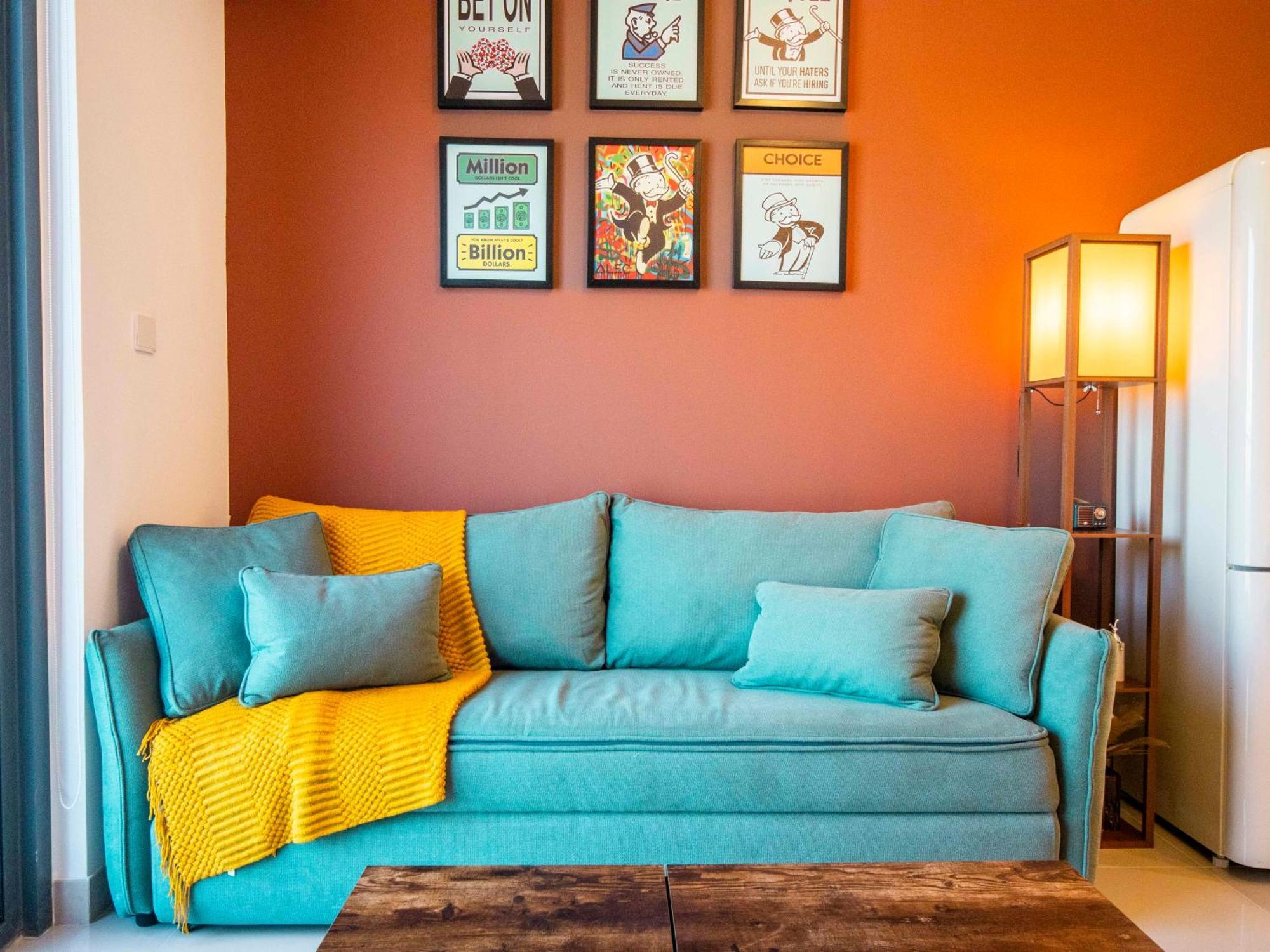 Daire Luxury 1-bedroom Hideaway In Meydan *