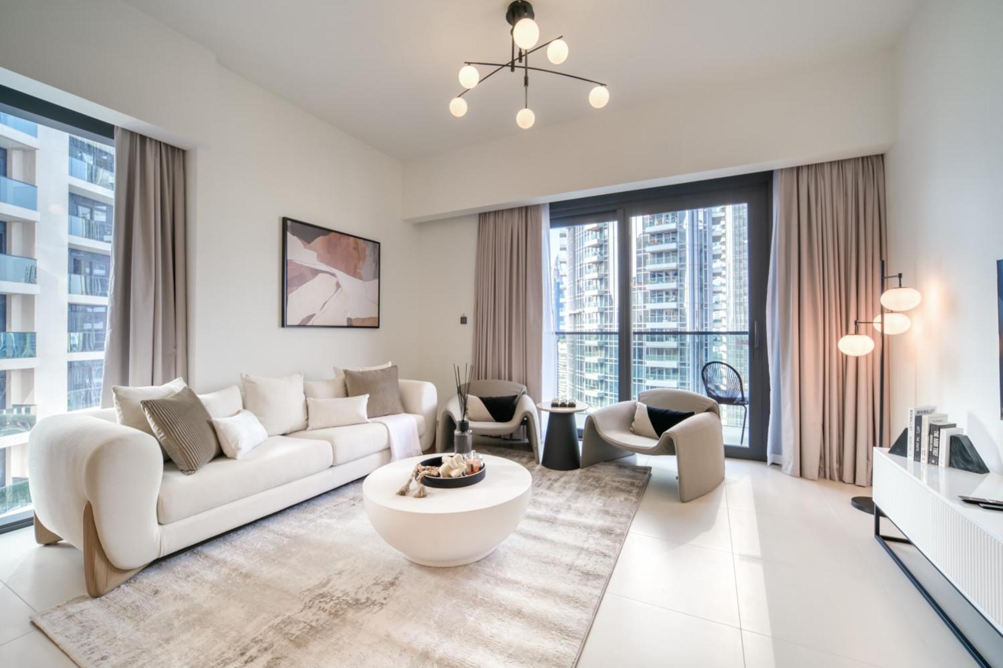 Apartment Downtown Luxury - Stunning Burj Khalifa View - 5 Minutes Walk To Mall *