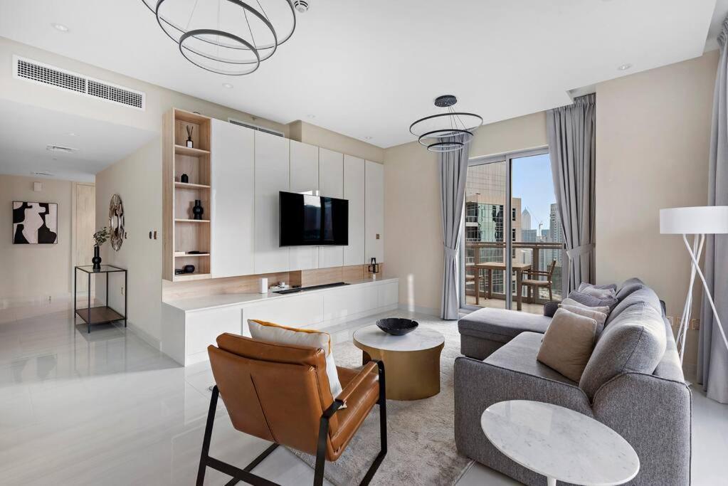 Apartment First Class 2br Incredible Burj Khalifa View Dubai