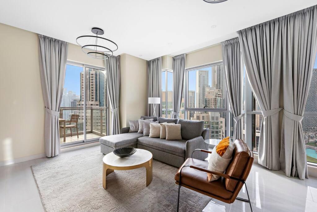 Apartment First Class 2br Incredible Burj Khalifa View Dubai
