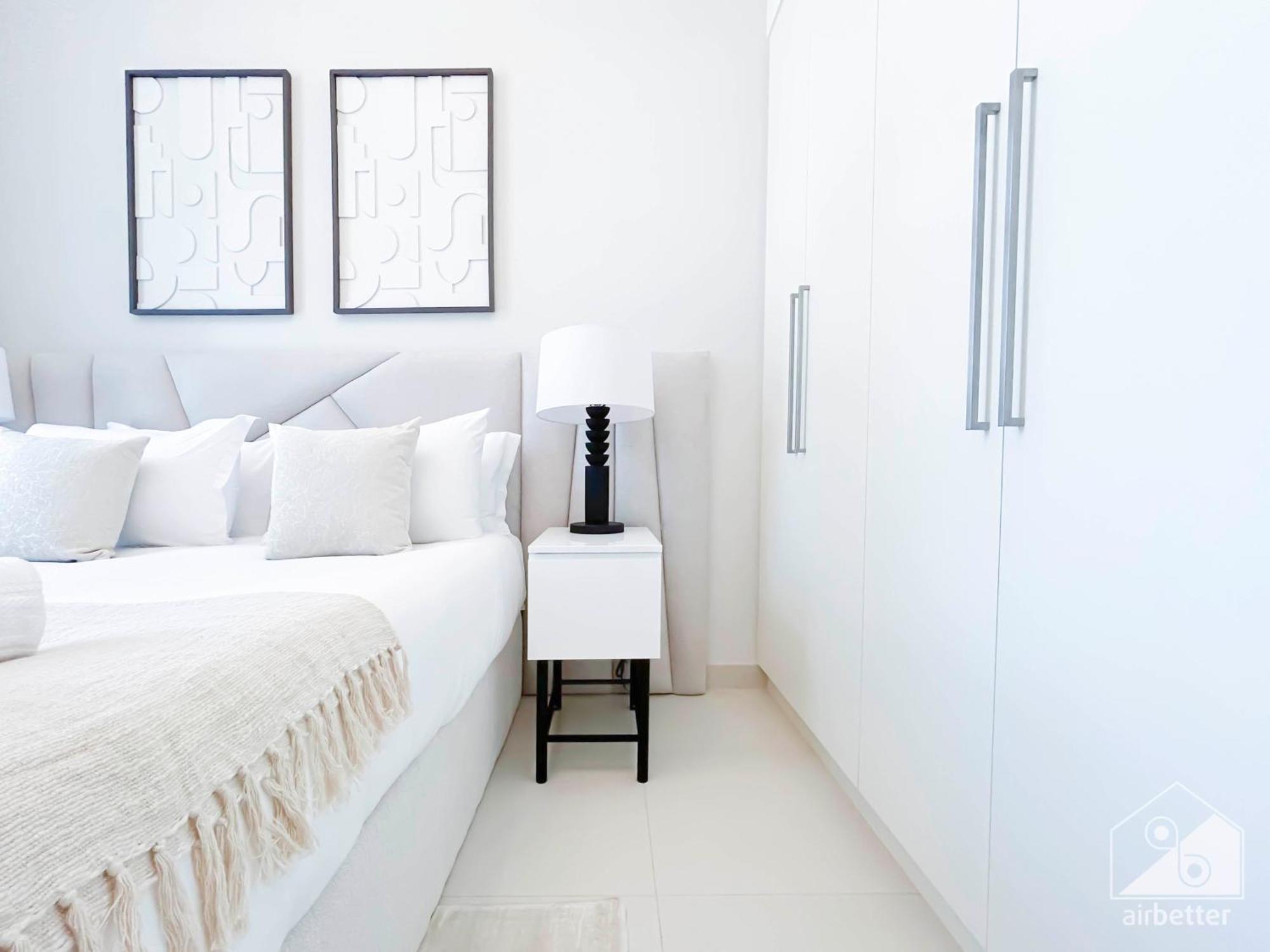 Daire Luxury Burj Crown 4bedroom Balcony & Downtown View *