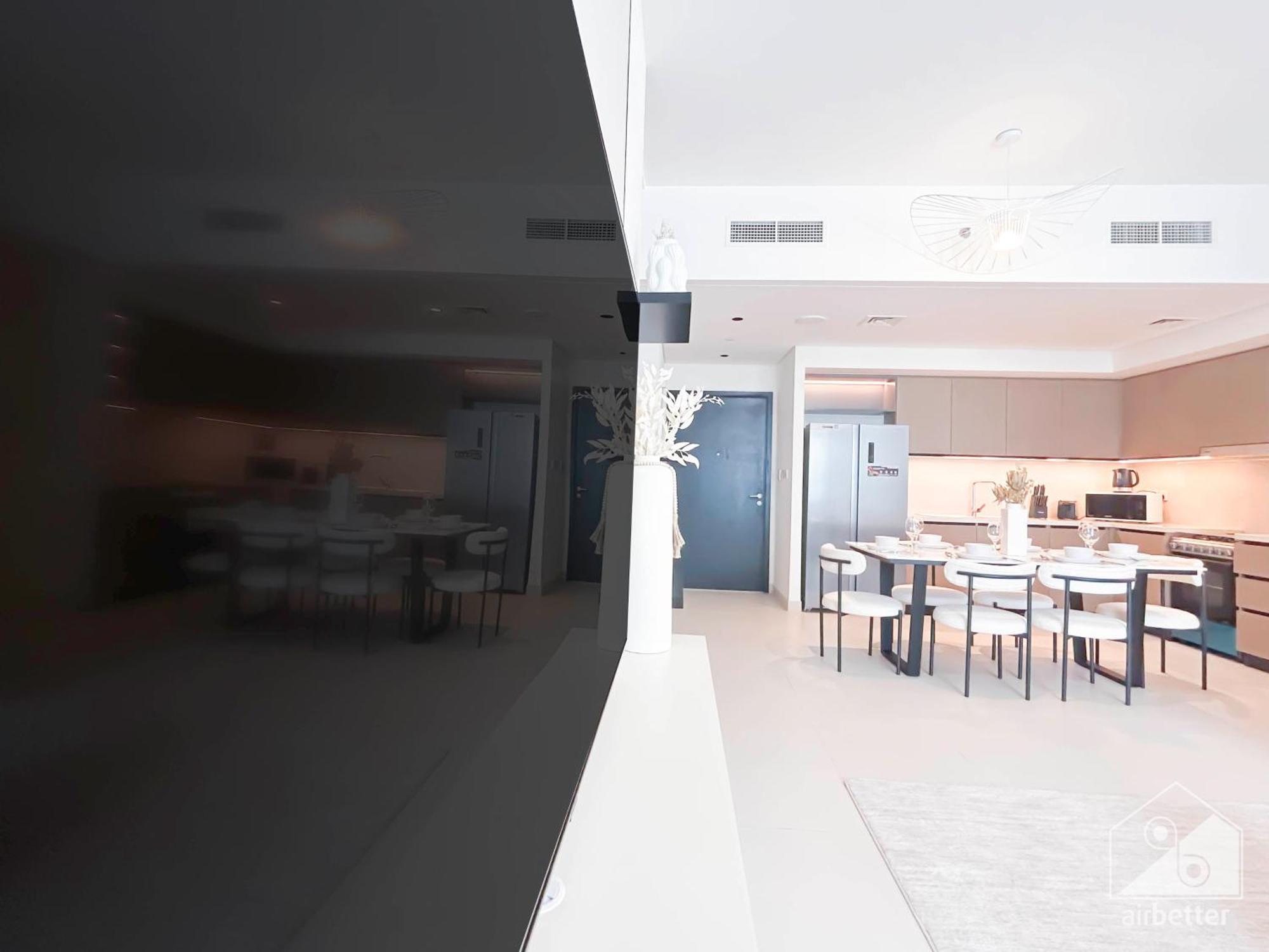 Luxury Burj Crown 4bedroom Balcony & Downtown View Daire *