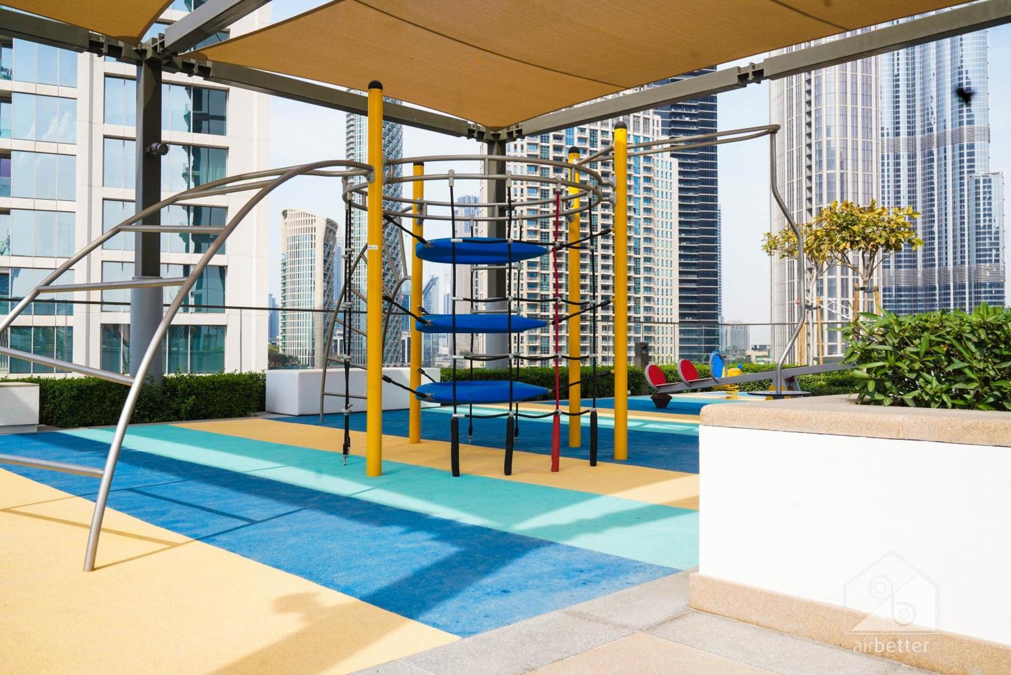 Daire Luxury Burj Crown 4bedroom Balcony & Downtown View