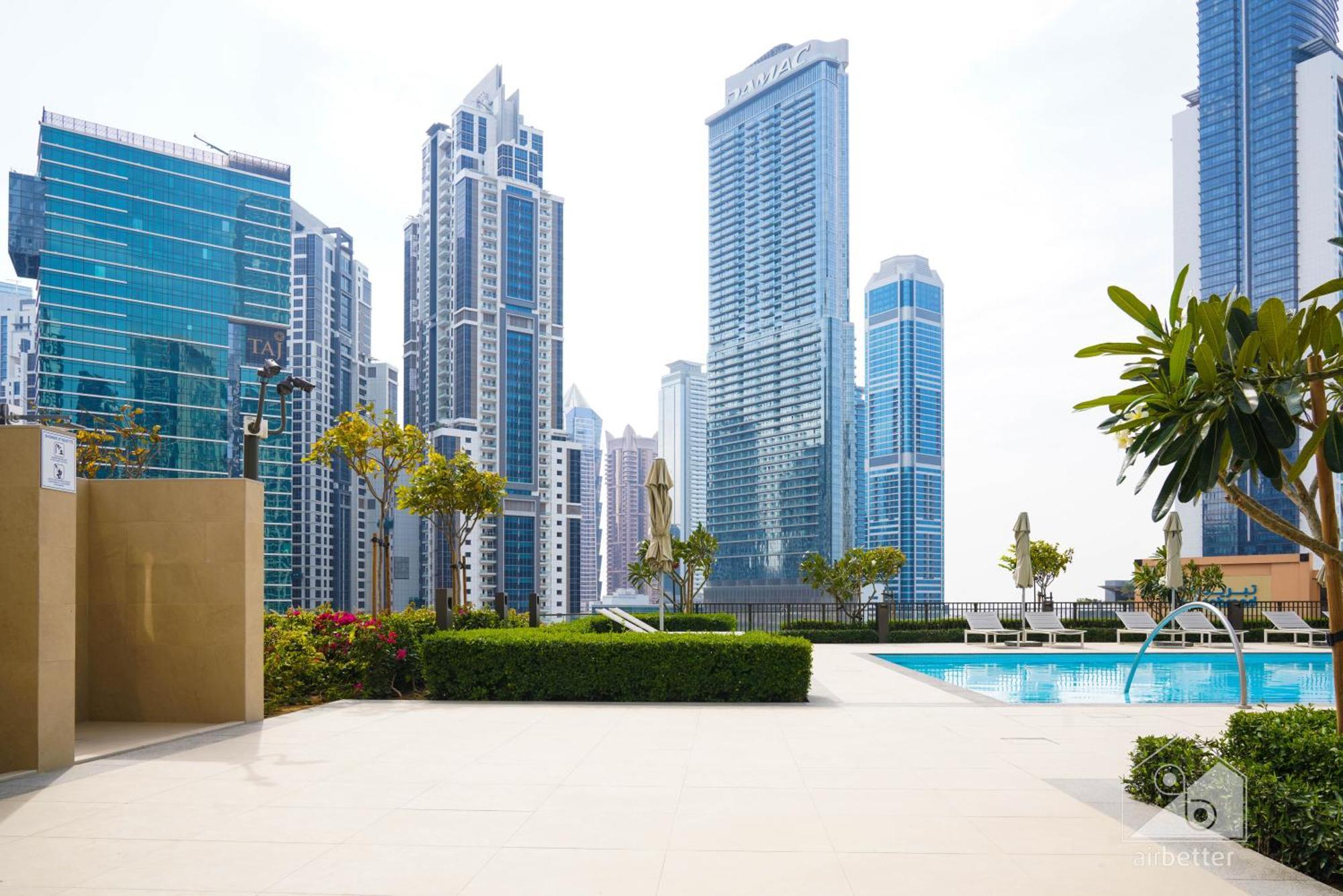 Luxury Burj Crown 4bedroom Balcony & Downtown View Daire *