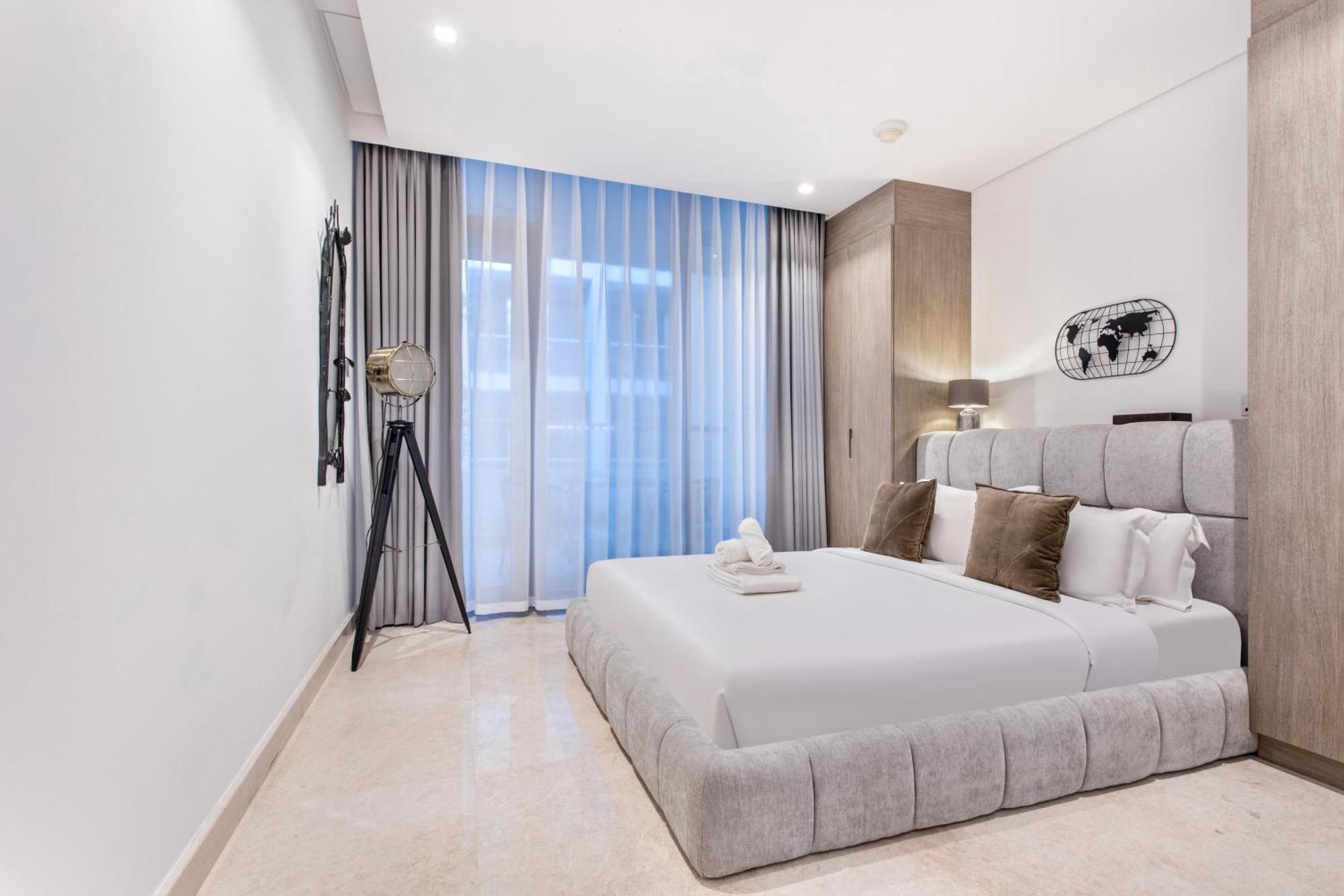 Apartment Cozy & Lux Studio-walk To Burj Khalifasleeps 3 *