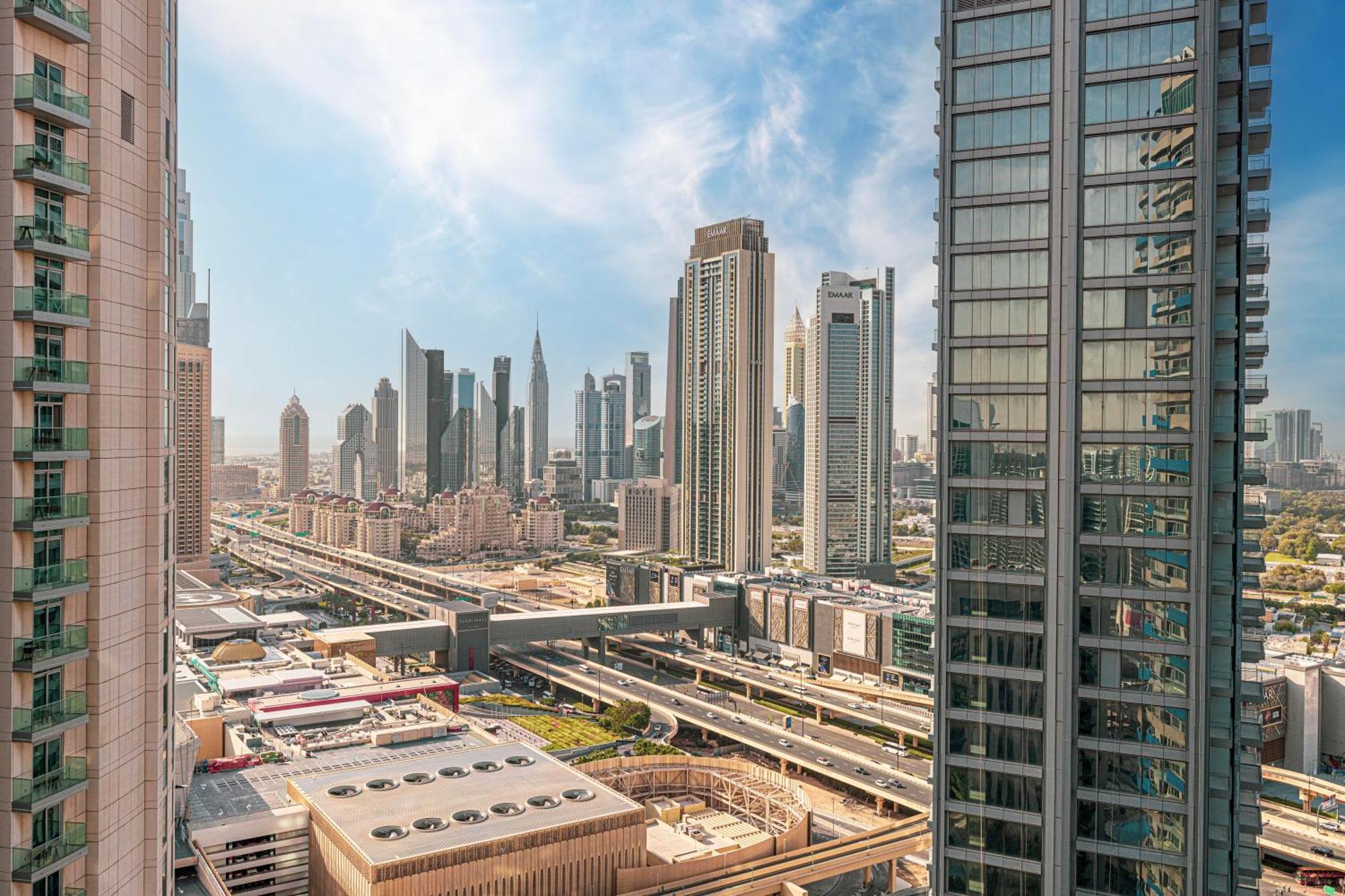 Daire 2 Minute Walk To Mall - 3 Bedroom Burj Khalifa View With Pool And *