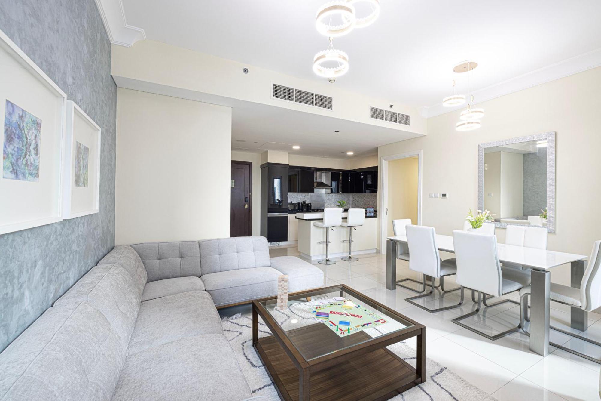 Daire 2 Minute Walk To Mall - 3 Bedroom Burj Khalifa View With Pool And *