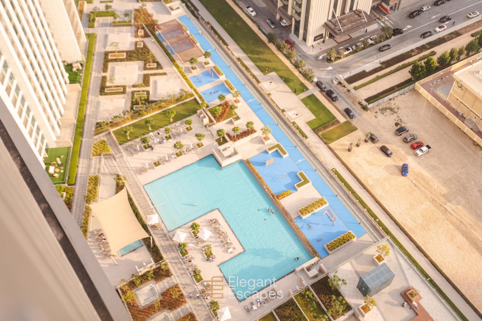 Elegant Escapes - 3b Burj View, Direct Mall Access
