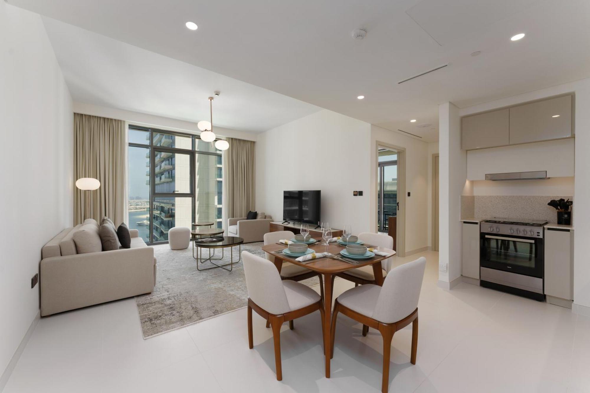Apartment Maison Privee - Upscale With Partial Marina & Palm Views Dubai