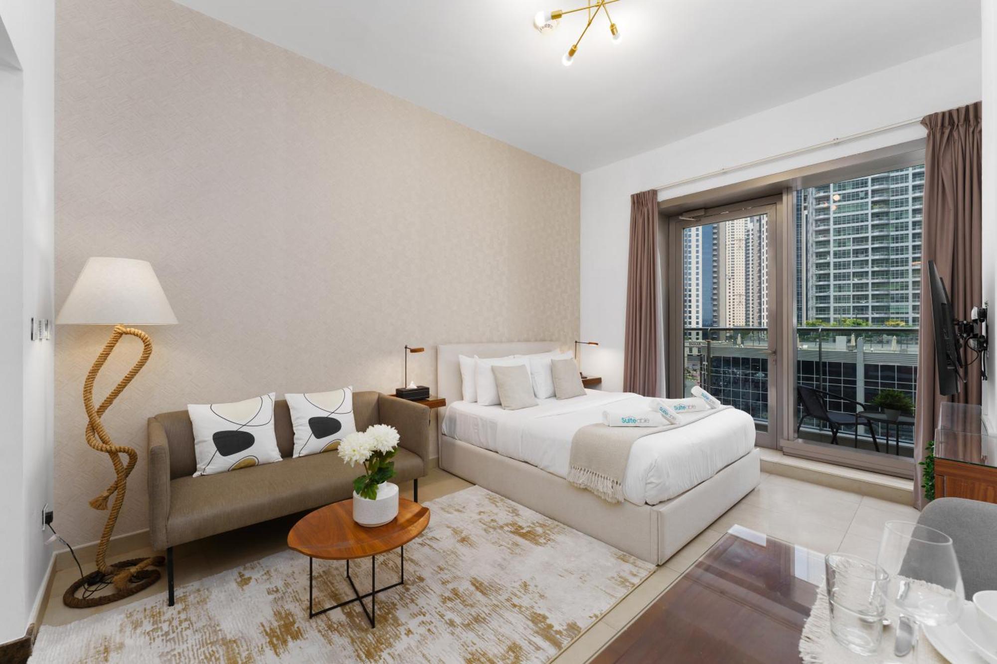 Stylish At Sparkle Tower Jbr By Suiteable Daire Dubai