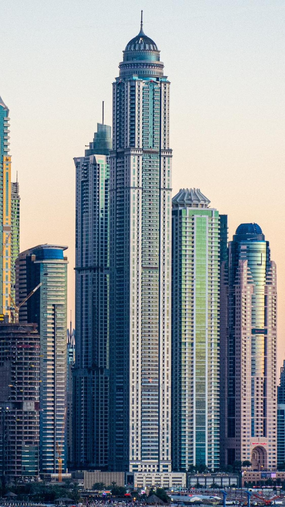 50 Percent Offer ! Iconic Princess Tower ! 64th Floor ! Sea View & Marina Walk View ! 3min To Marina Beach & Tram ! Spacious * Dubai
