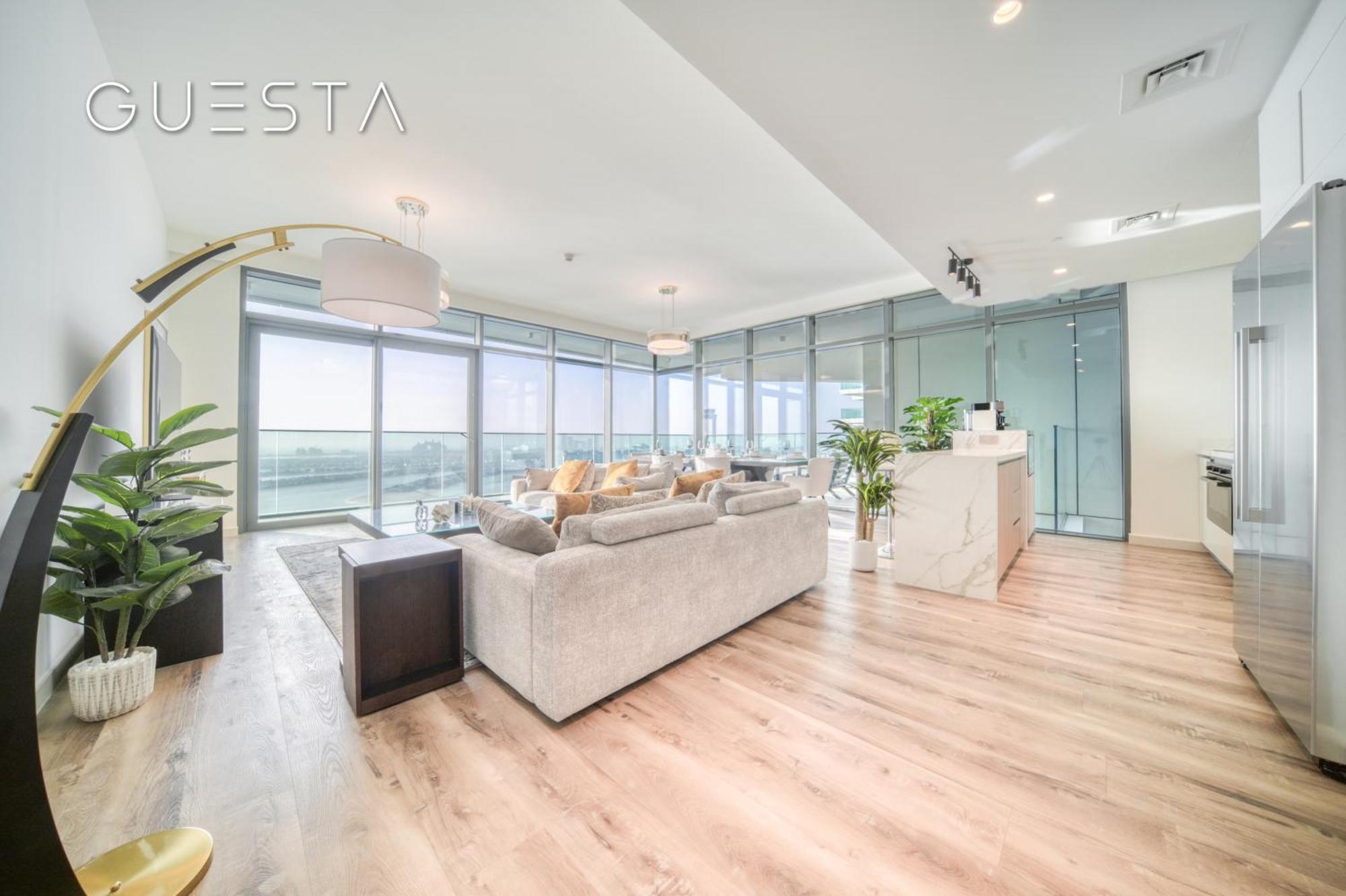 Apartment Emaar Beachfront - Vista Tower, Marina