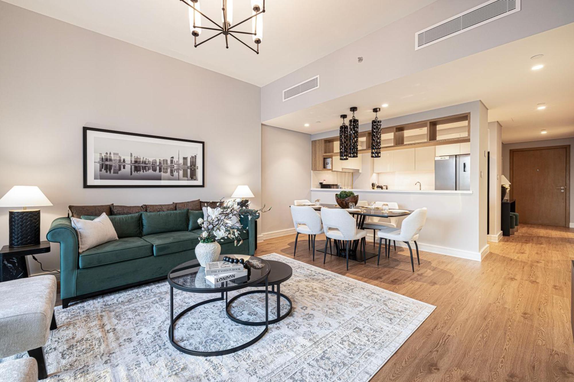 Magnificent - Luxurious 3+ 1 Bedroom With Burj Khalifa View Apartamento