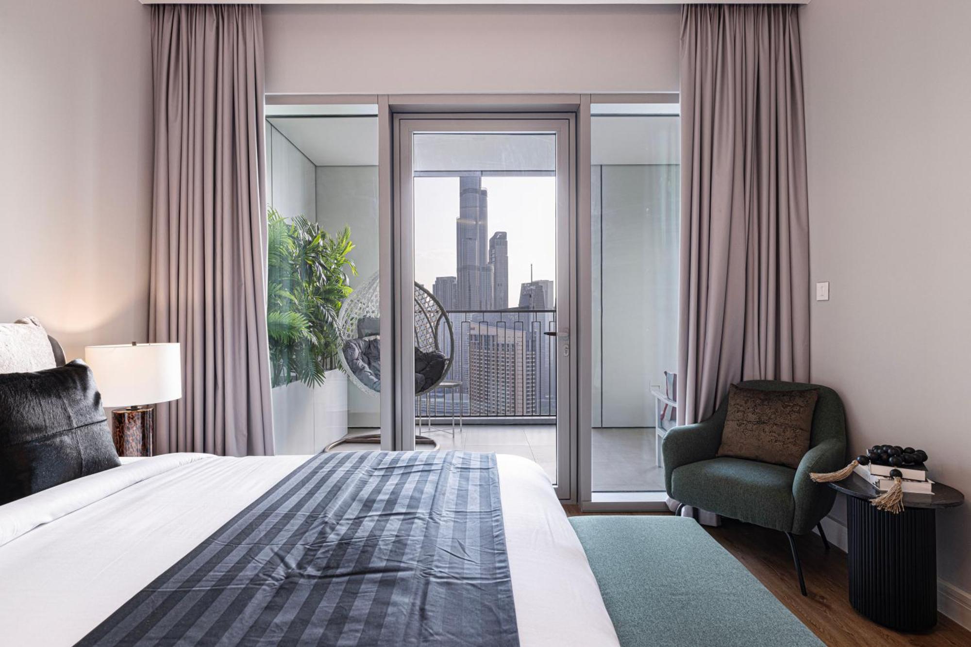 Magnificent - Luxurious 3+ 1 Bedroom With Burj Khalifa View Apartamento Dubai