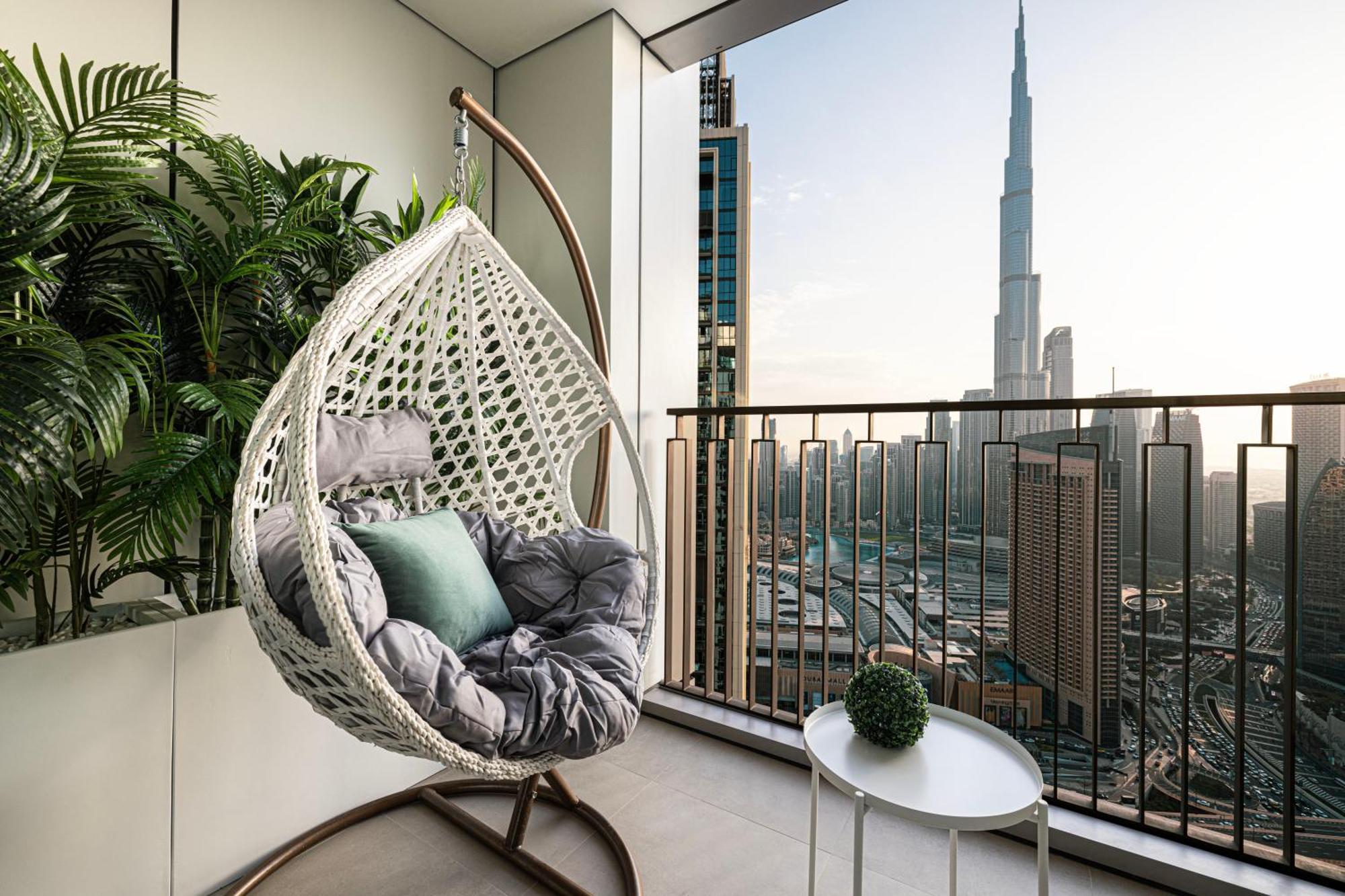 Magnificent - Luxurious 3+ 1 Bedroom With Burj Khalifa View Apartamento