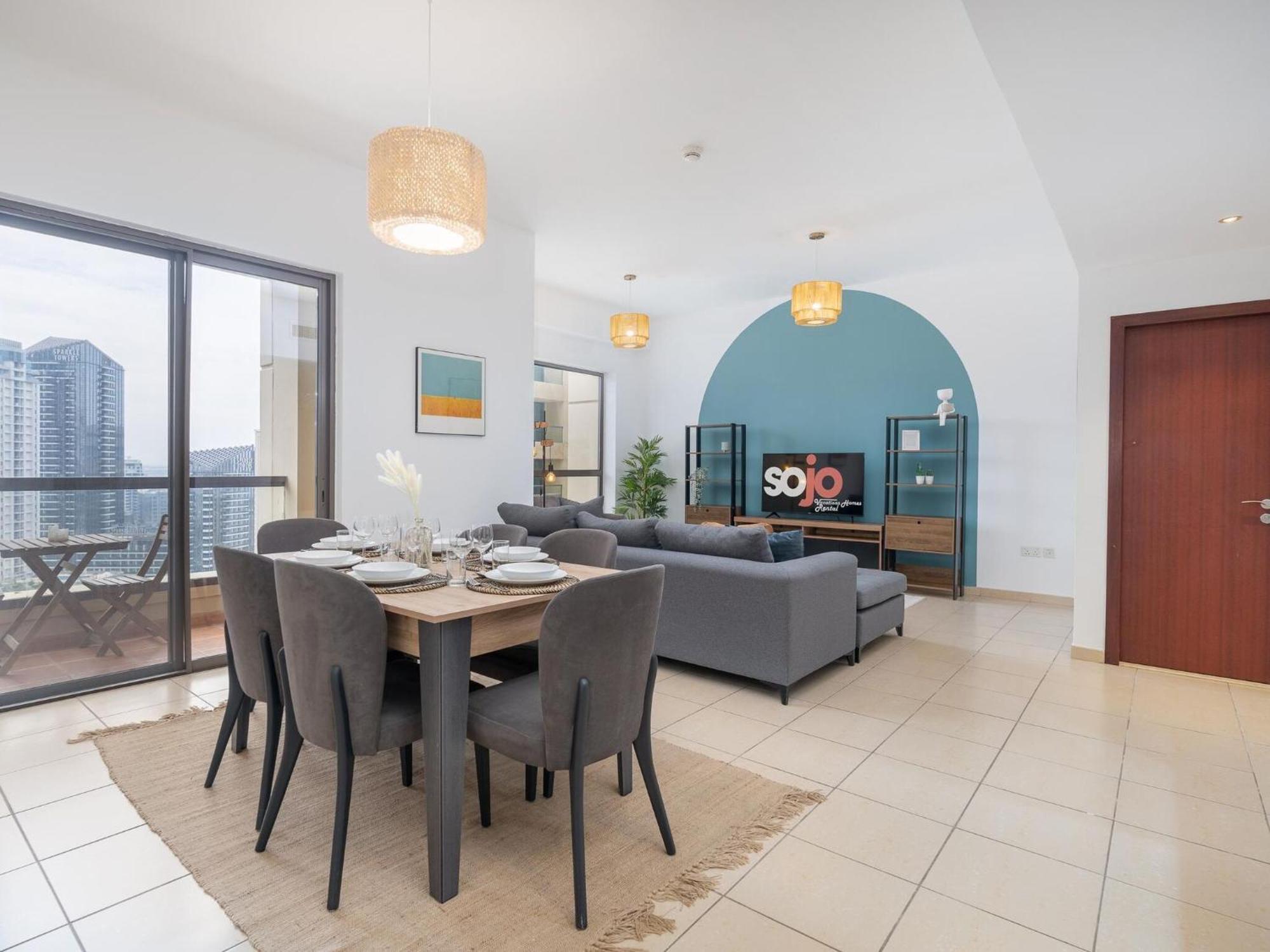 Jbr Beach Bliss One Three Bedroom Luxury By Sojo Apartamento Dubai