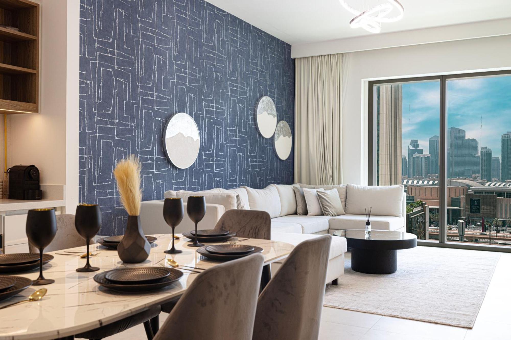 Apartment Full Burj Khalifa View 2br With Mall Connection In Downtown *