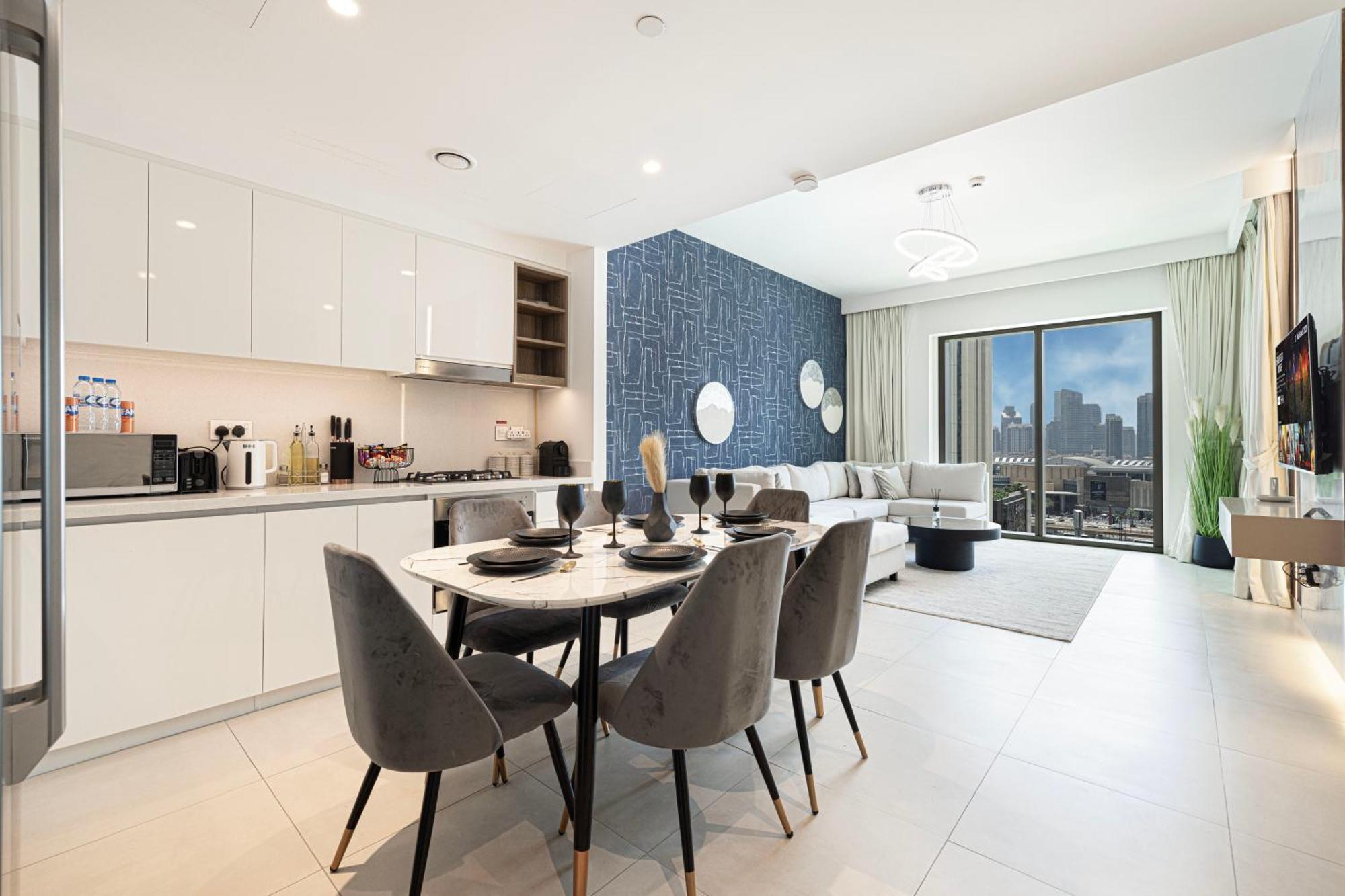 Apartment Full Burj Khalifa View 2br With Mall Connection In Downtown Dubai