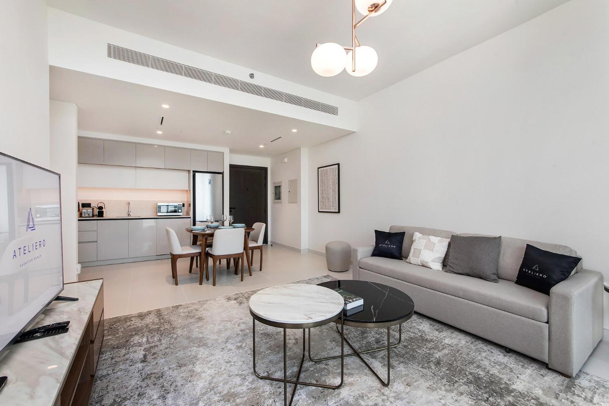 Chic In Marina Vista Emaar Beachfront Apartment *