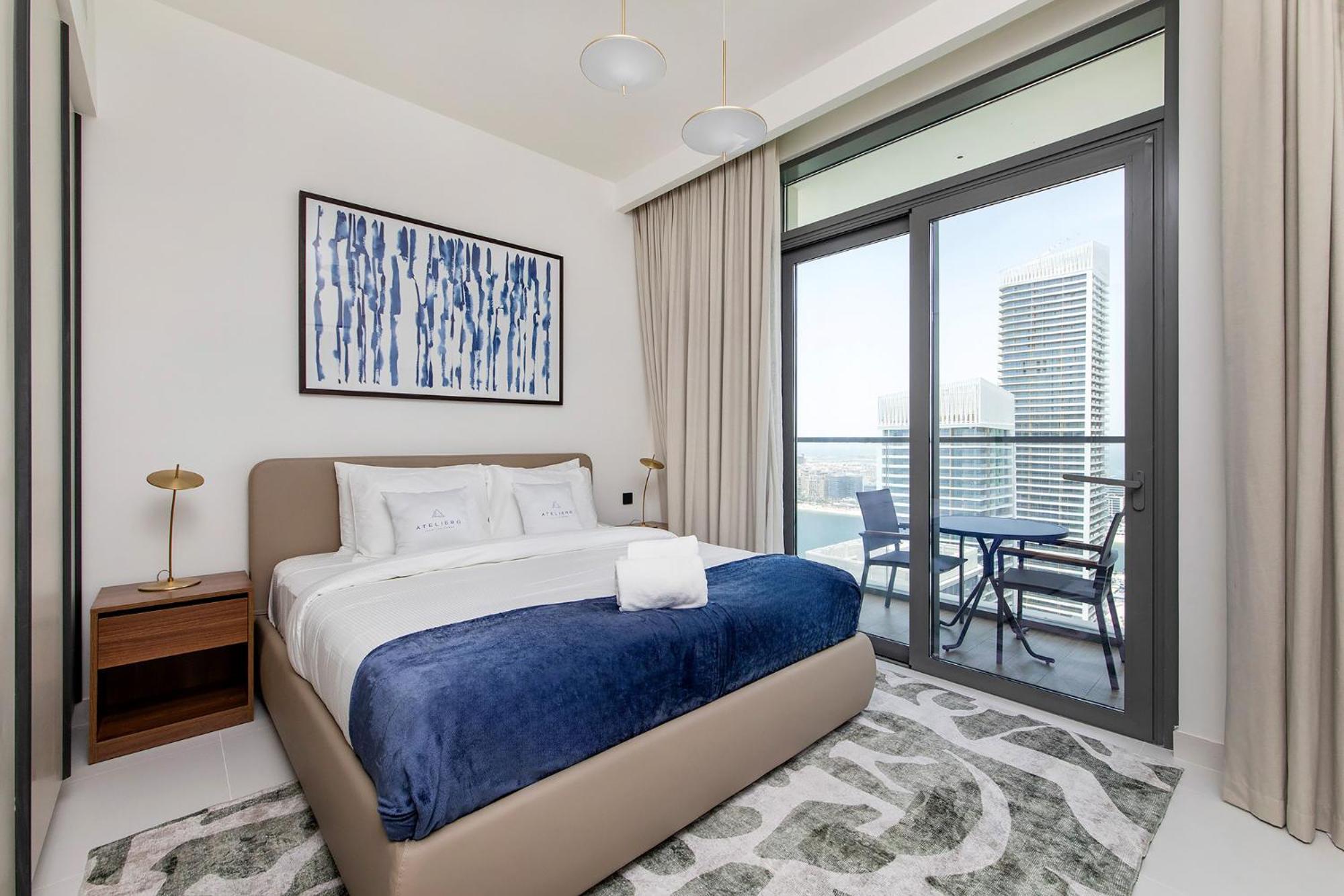 Chic In Marina Vista Emaar Beachfront Apartment
