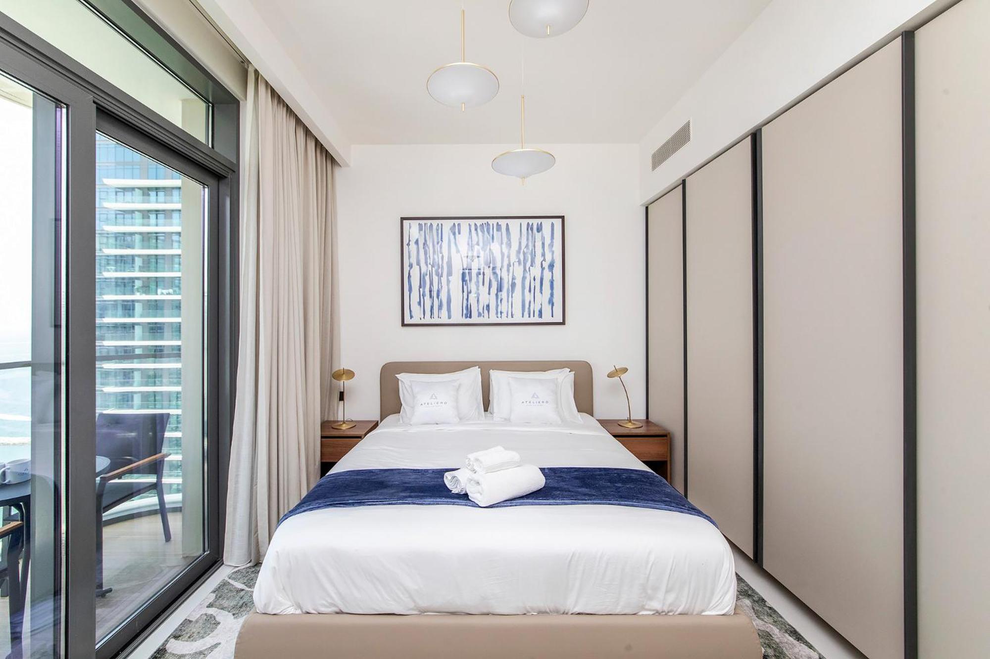 Chic In Marina Vista Emaar Beachfront Apartment *