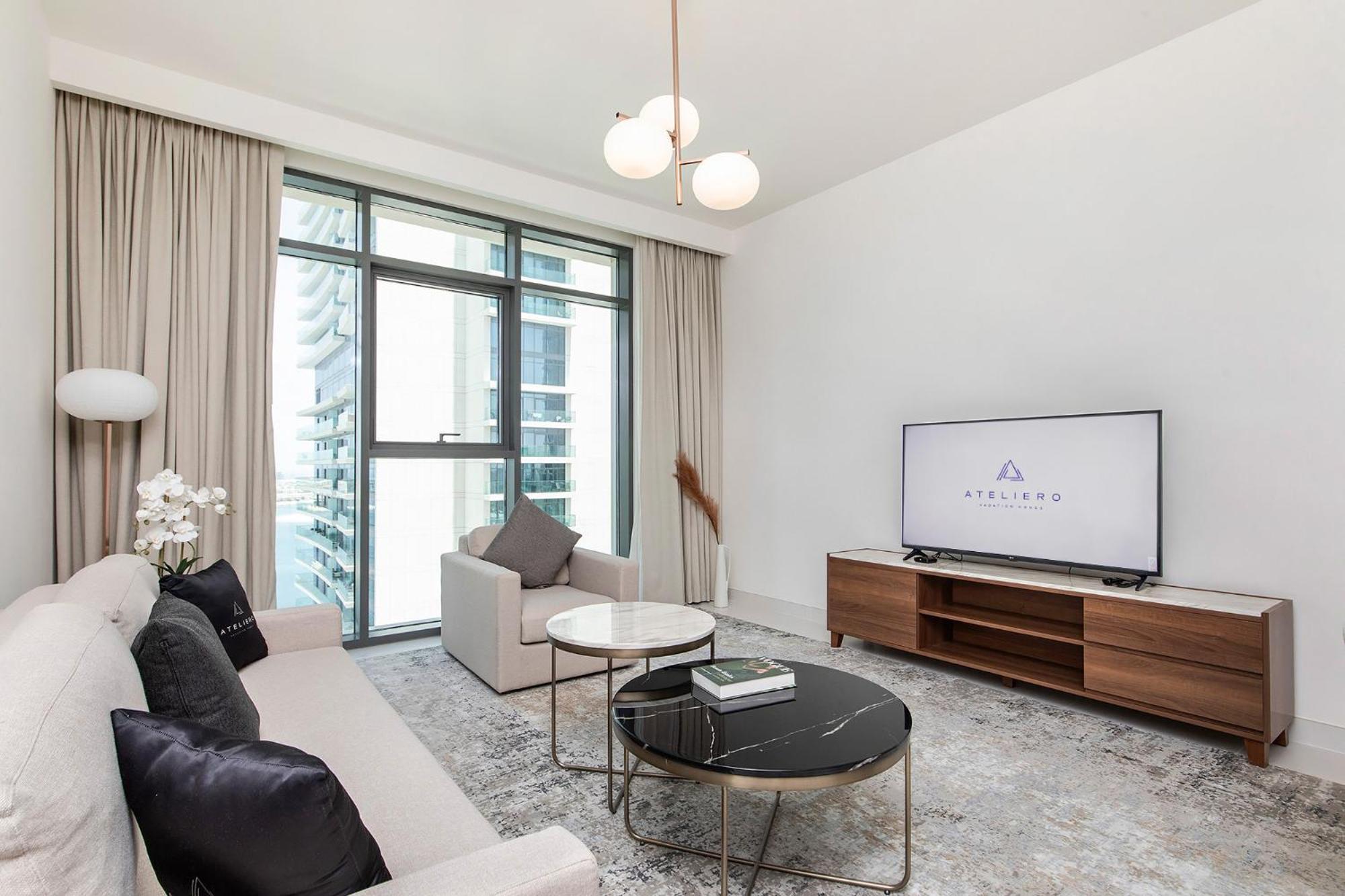 Chic In Marina Vista Emaar Beachfront Apartment