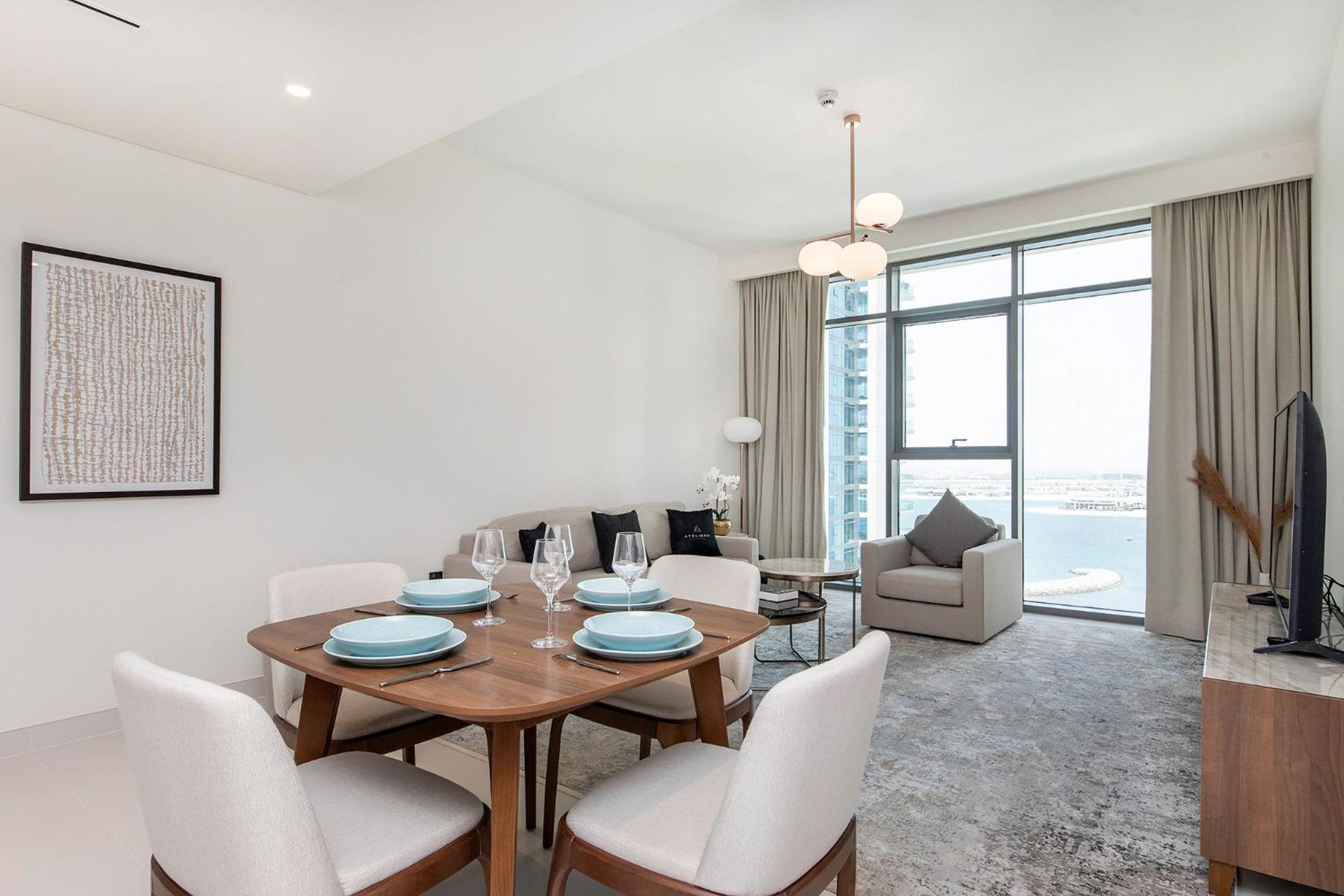 Apartment Chic In Marina Vista Emaar Beachfront