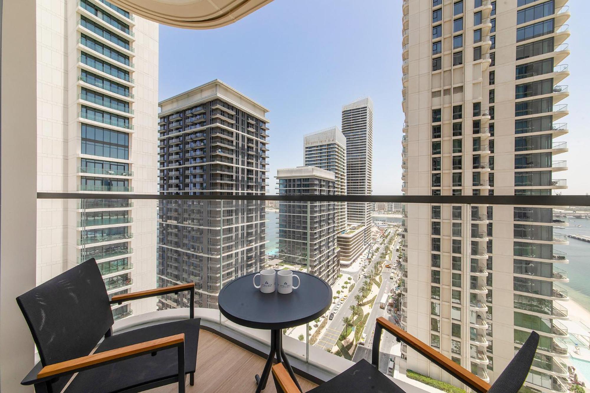 Chic In Marina Vista Emaar Beachfront * Dubai
