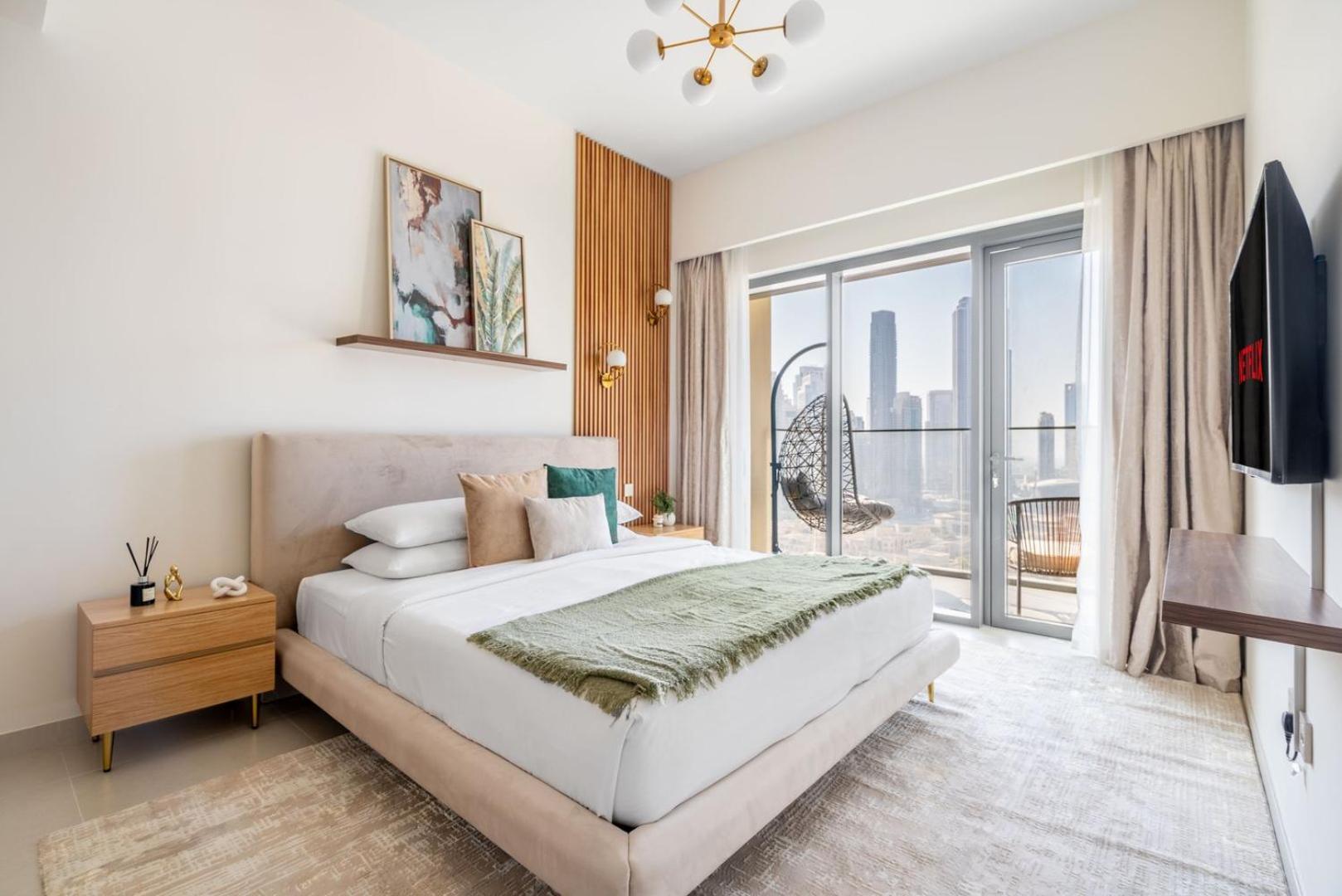Apartment Guestready - Modern Elegance W Burj Khalifa View Dubai
