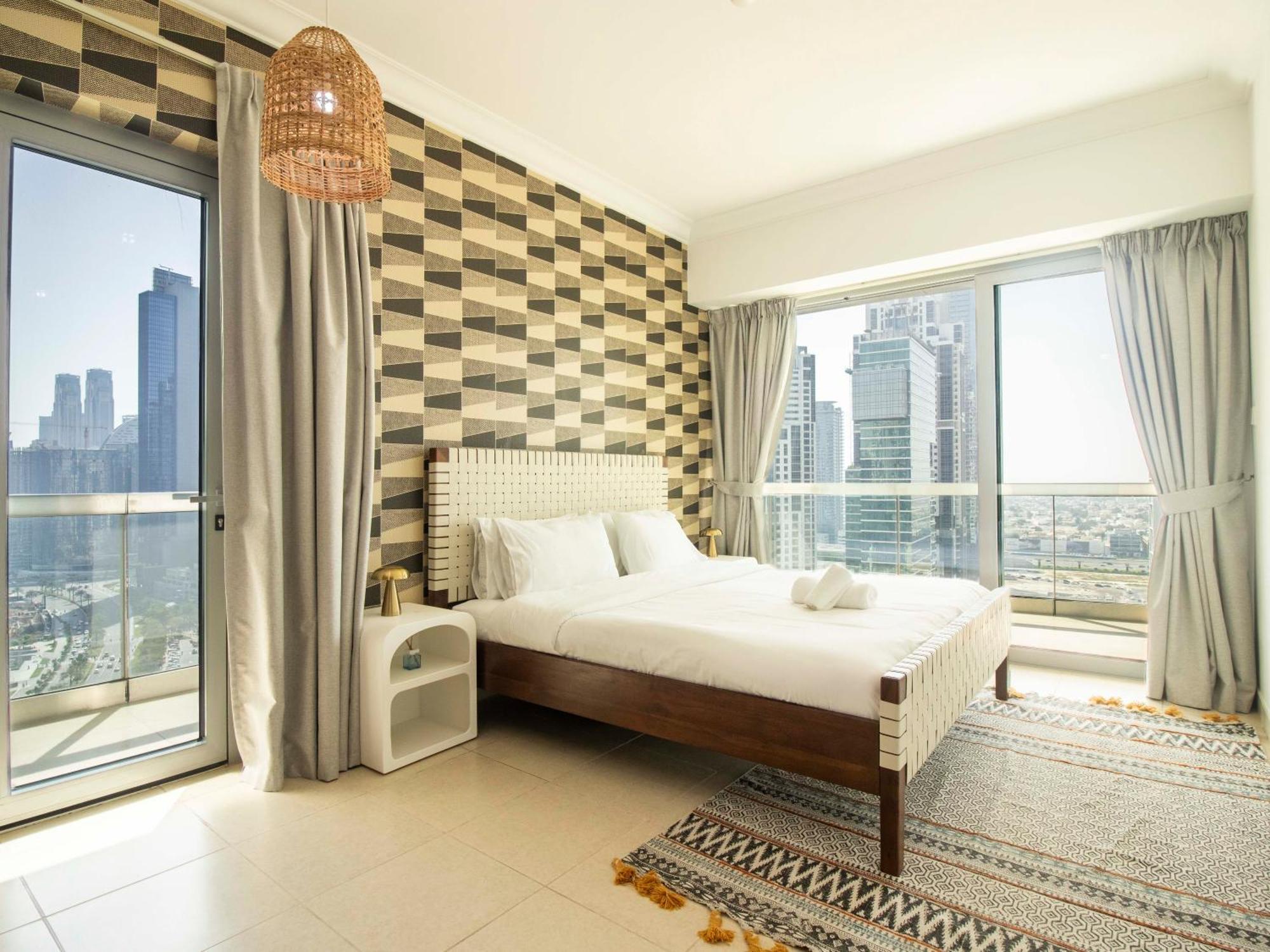 Downtown Chic Easy Walk To Mall & Fountain Apartamento Dubai