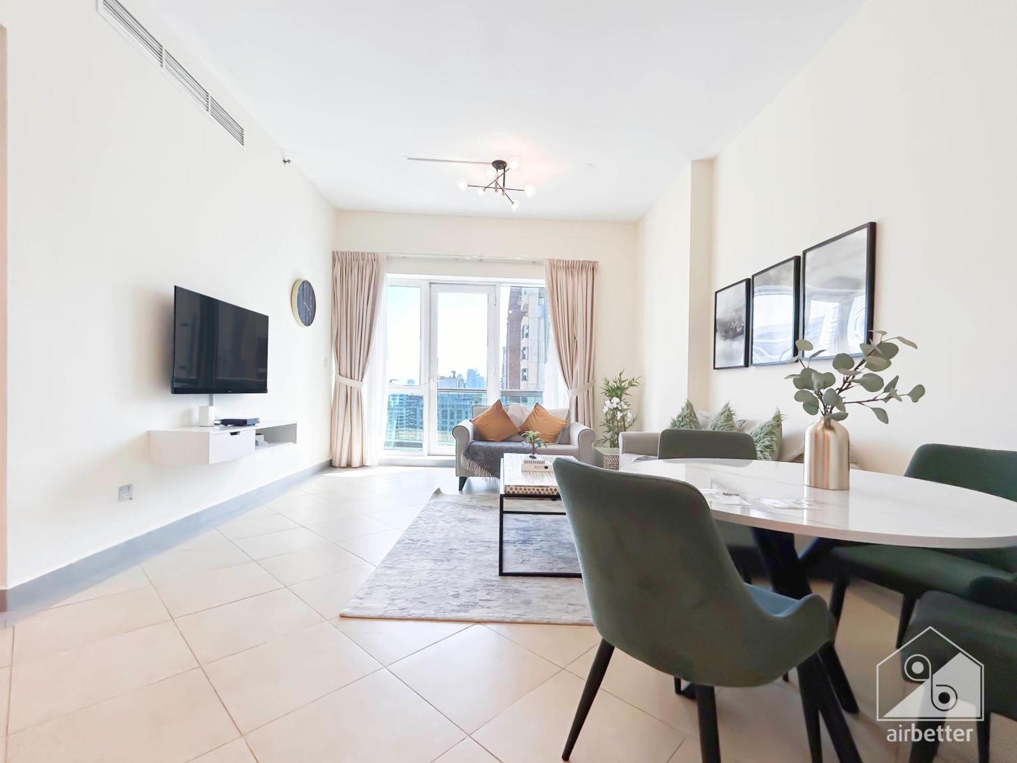 Luxury At Madison 2bedroom Balcony Apartment Dubai