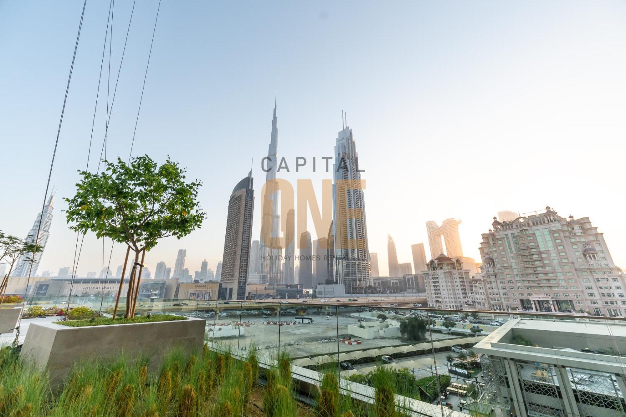 5 Mints Walk To Mall And Burj Khalifa, Downtownviews 2 Apartment Dubai