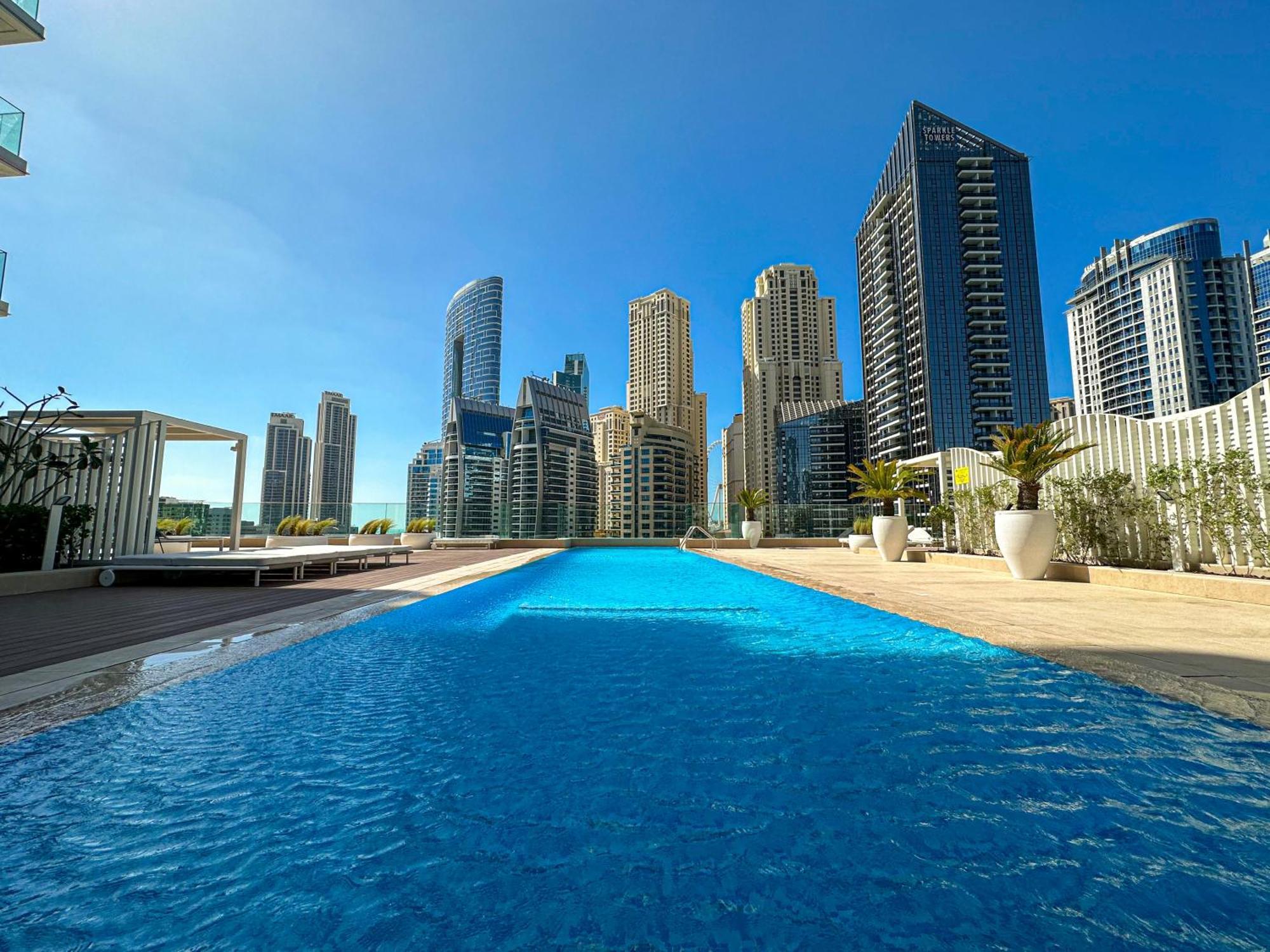 Marco Polo - Surreal Sea, Marina & Eye View On High Floor * Dubai